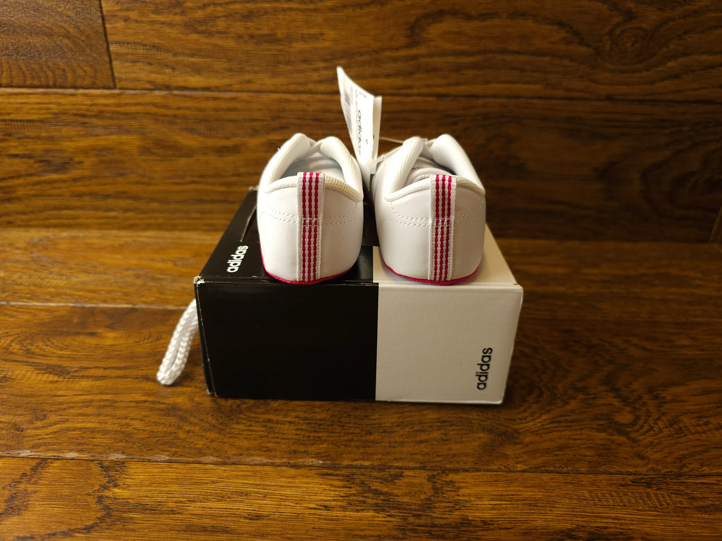 Adidas Vs Advantage Crib Shoes UK 5 Infant