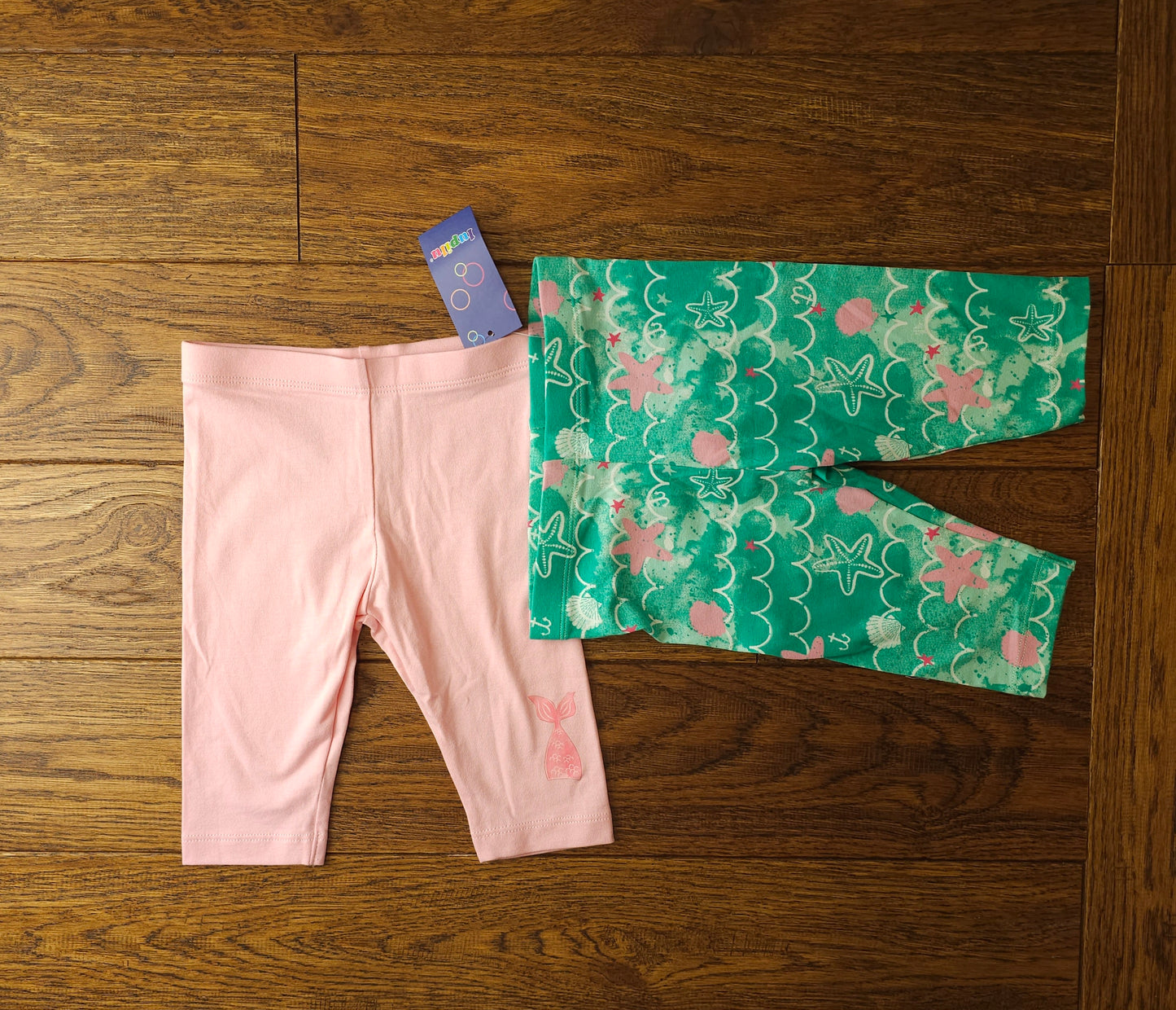 Lupilu 2x Mermaid Seaside Leggings
