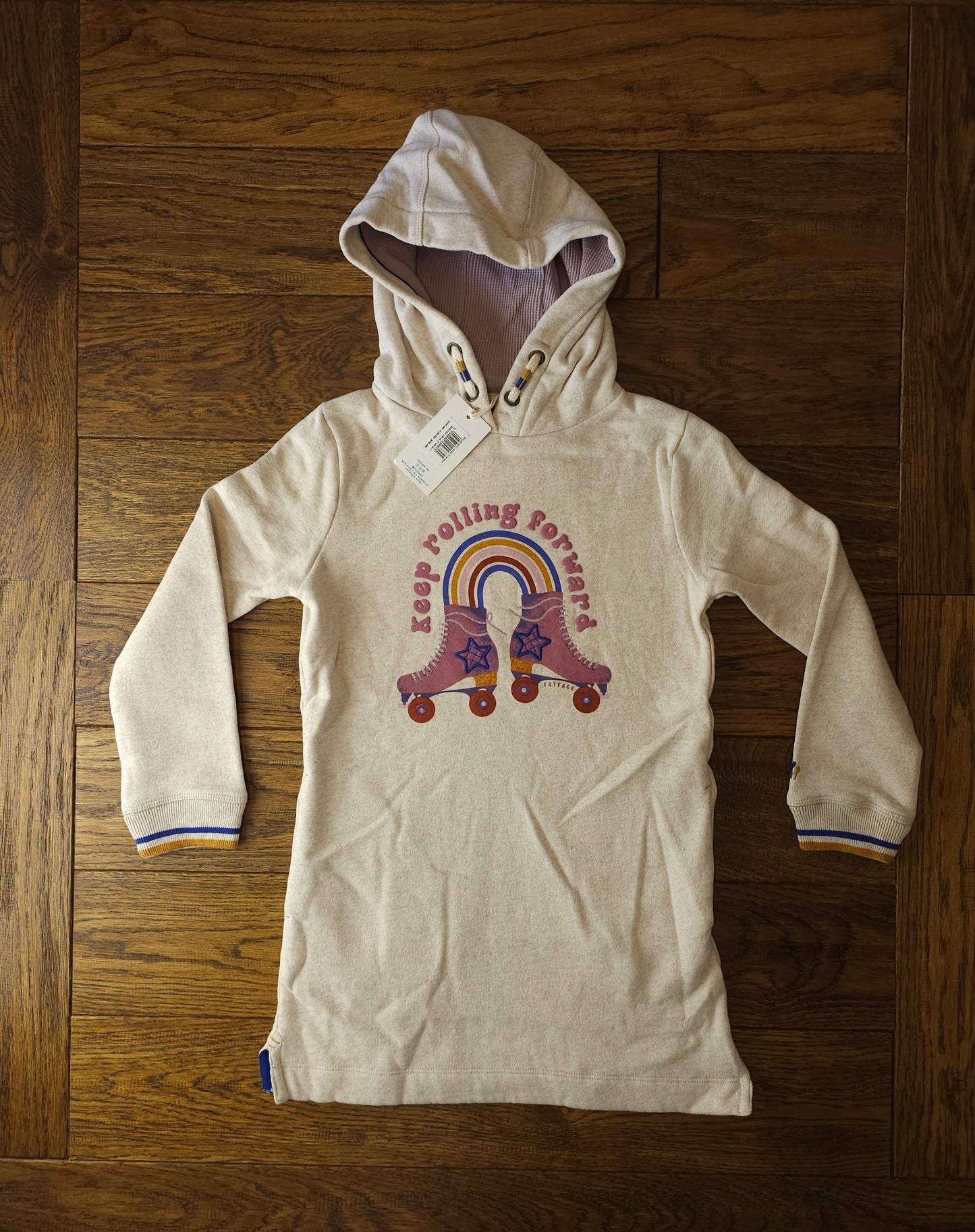 FatFace Roller Skate Hoodie Jumper Dress