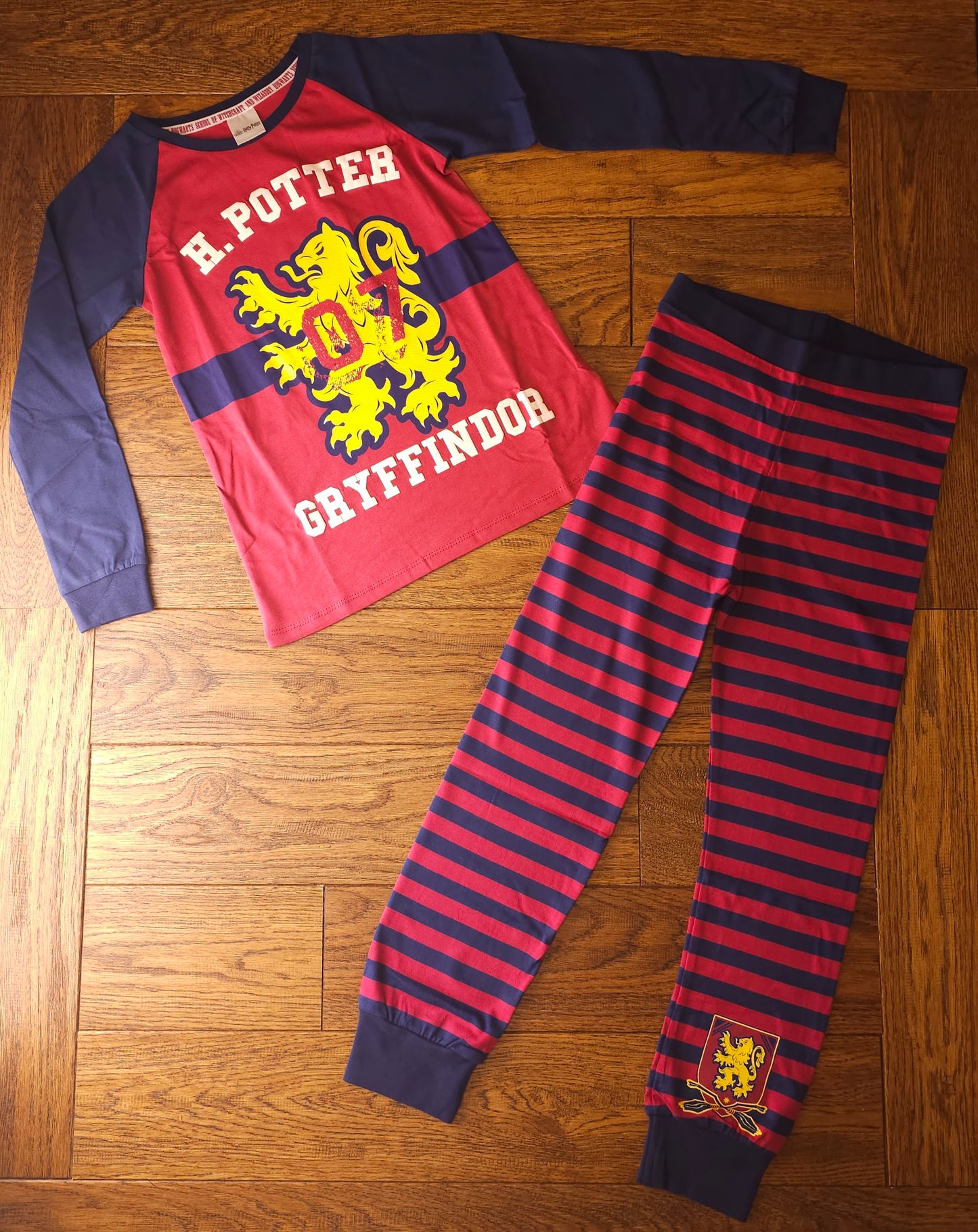 Official Harry Potter Gryffindor Pyjamas