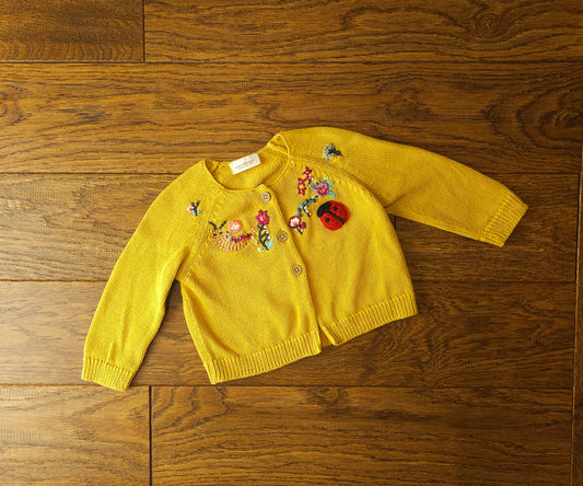 Next Embroidered Cardigan 3-6 Months
