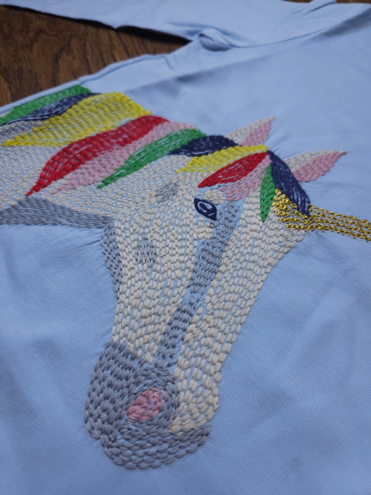 Boden Embroidered Unicorn Top 2-3 Years, 3-4 Years, 4-5 Years, 5-6 Years, 7-8 Years