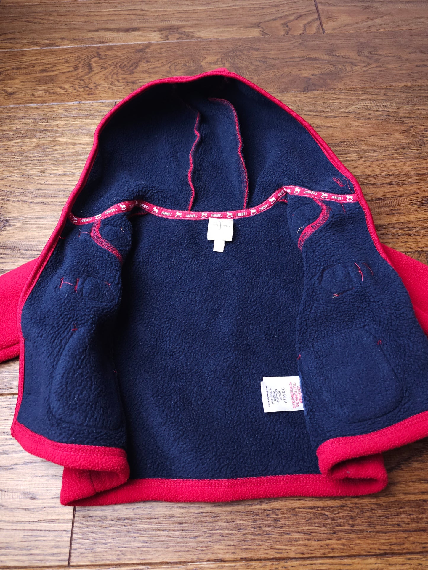 Junior J Duffle Jacket 0-3 Months.