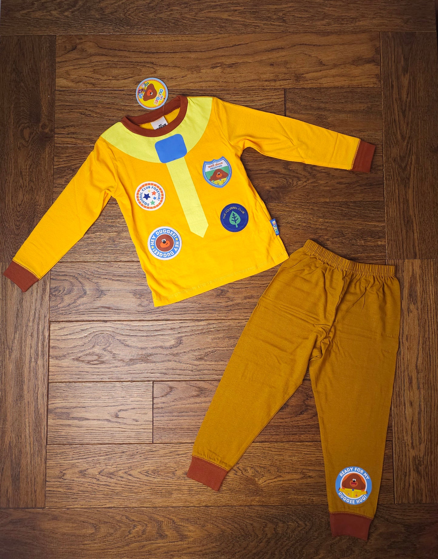 Official Hey Duggee Pyjamas or Costume 18-24 Months, 2-3 Years, 3-4 Years, 4-5 Years, 5-6 Years