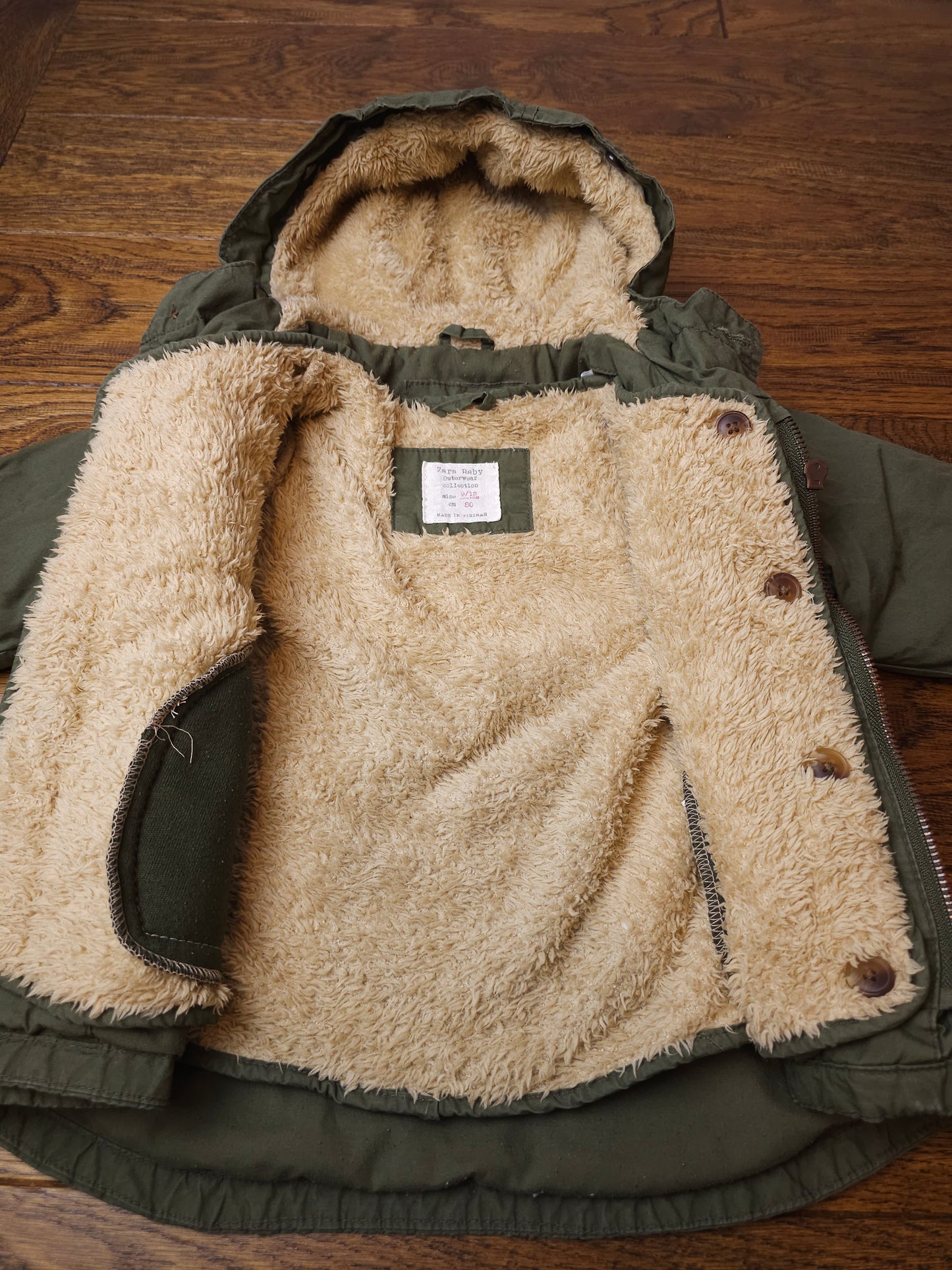 Zara 3 in 1 coat 9-12 Months