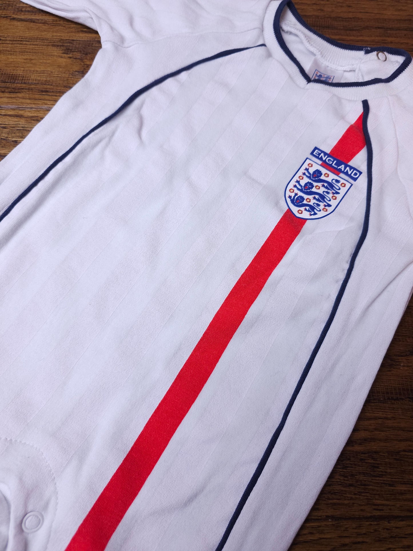 Official England Football Club Sleepsuit 6-9 Months