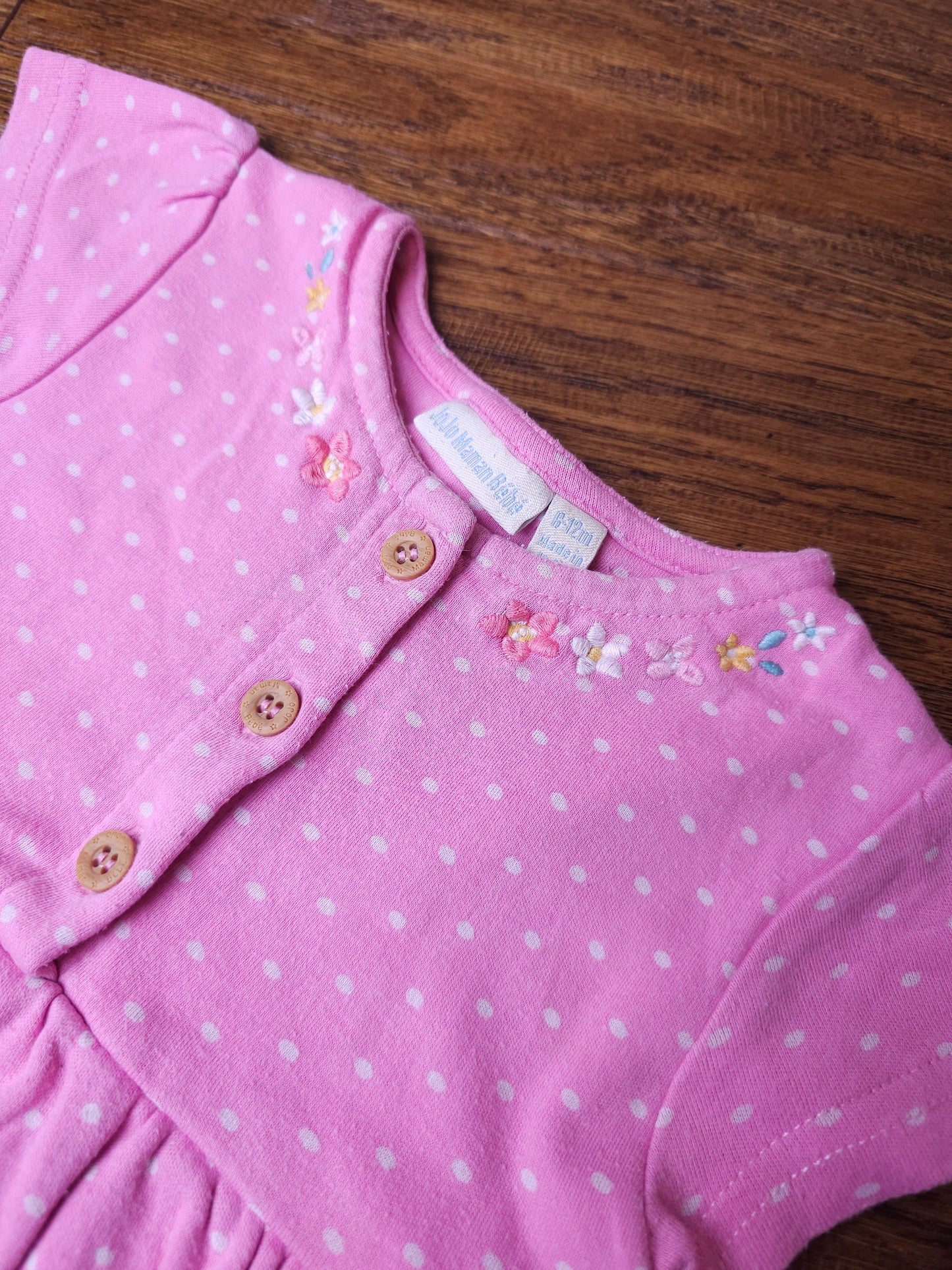 Jojo Maman Lion Cheetah Dress 6-12 Months