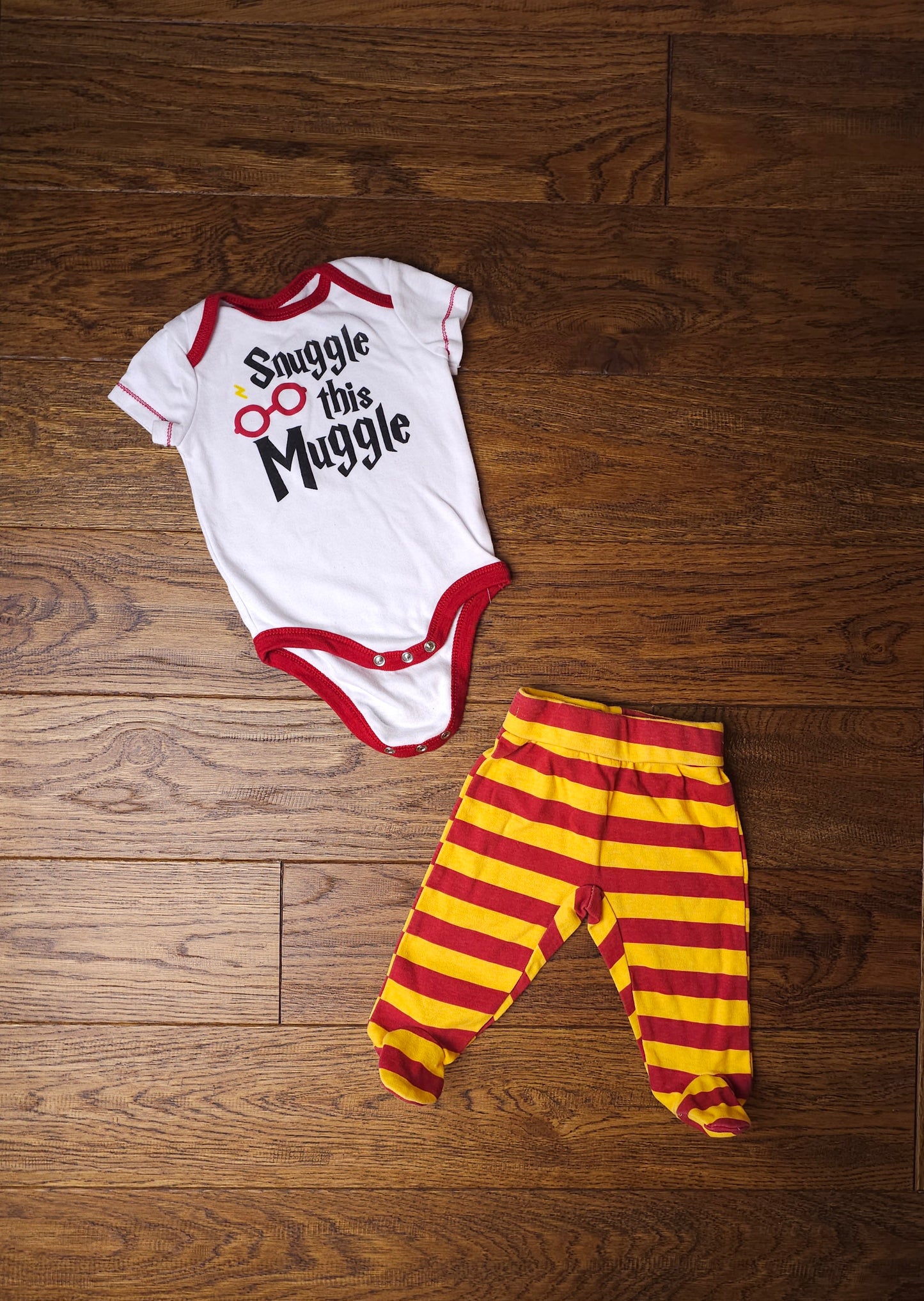 Official Harry Potter Snuggle This Muggle Outfit 0-3 Months