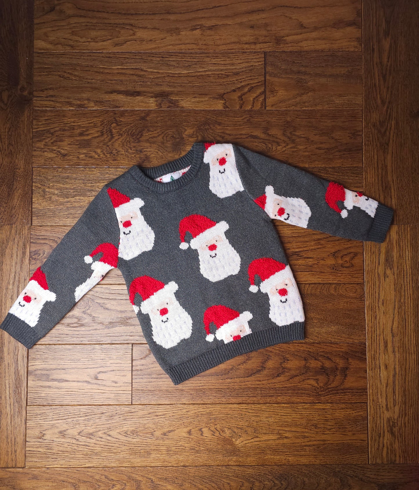 George Santa Christmas Jumper 3-4 Years