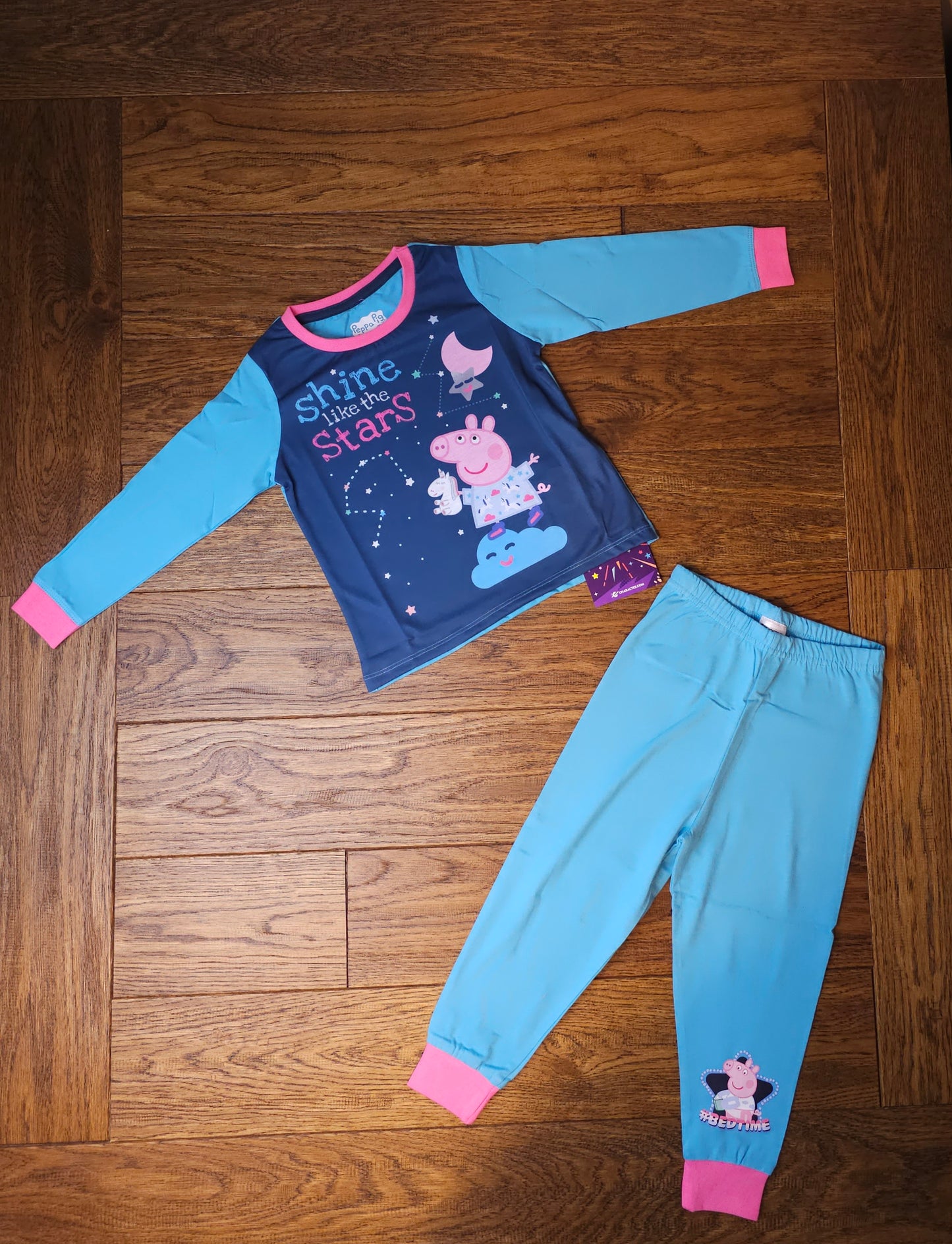 Official Peppa Pig Shine Like The Stars Pyjamas 2-3 Years, 3-4 Years, 4-5 Years