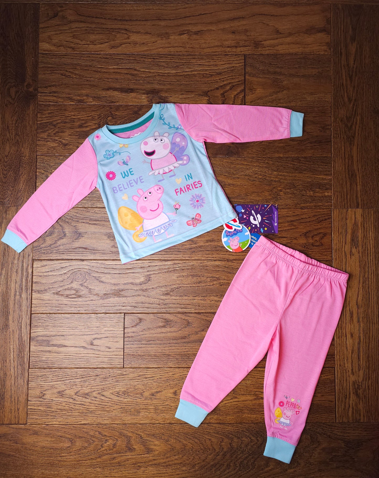 Official Peppa Pig We Believe In Fairies Pyjamas 18-24 Months, 4-5 Years