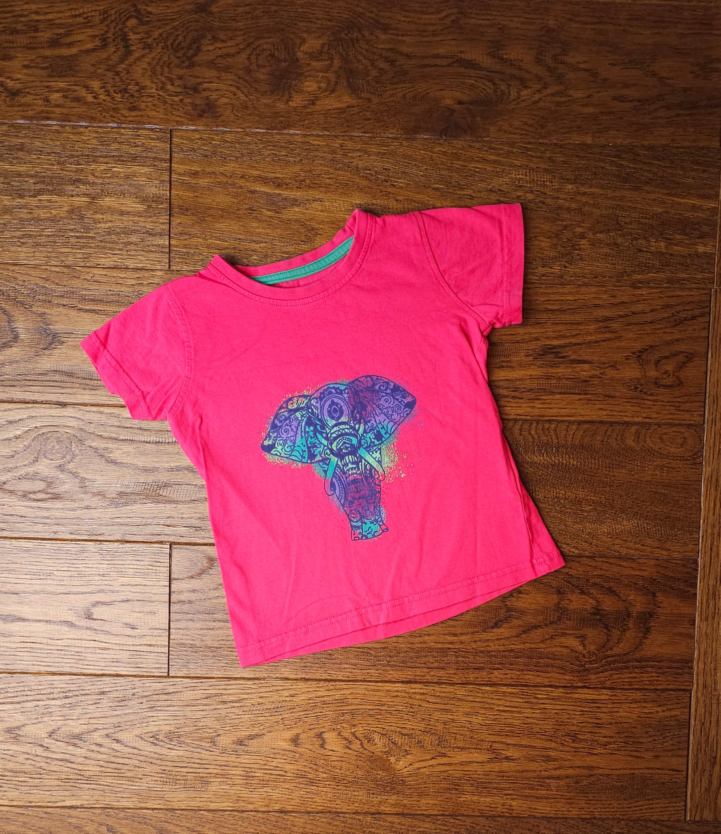 Mountain Warehouse Glitter Elephant T-Shirt 2-3 Years R