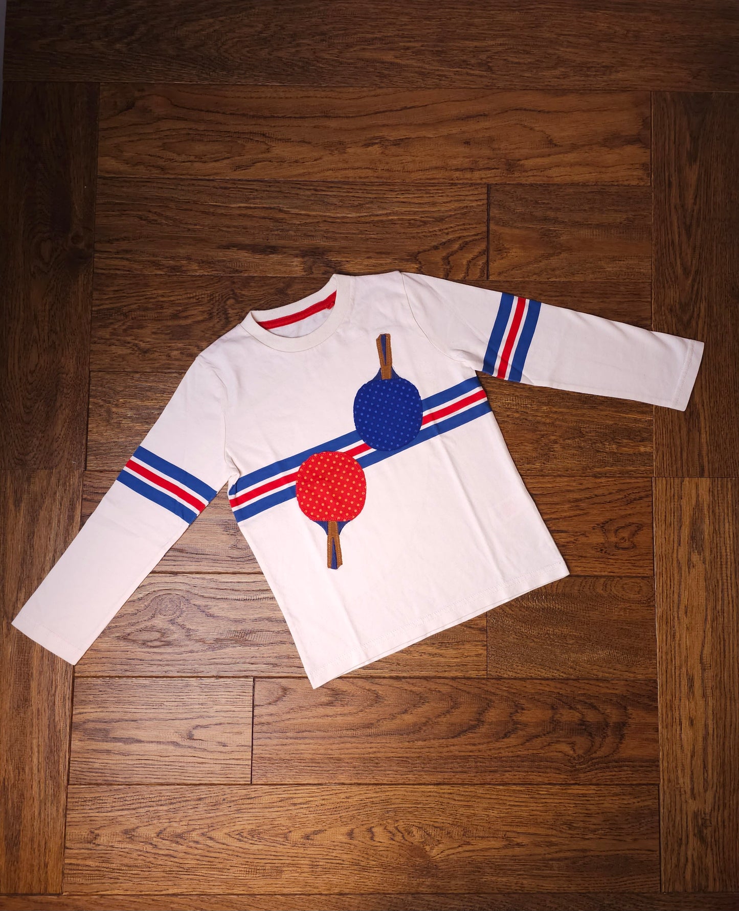 Boden Vintage Style Ping Pong Applique Top 4-5 Years, 7-8 Years