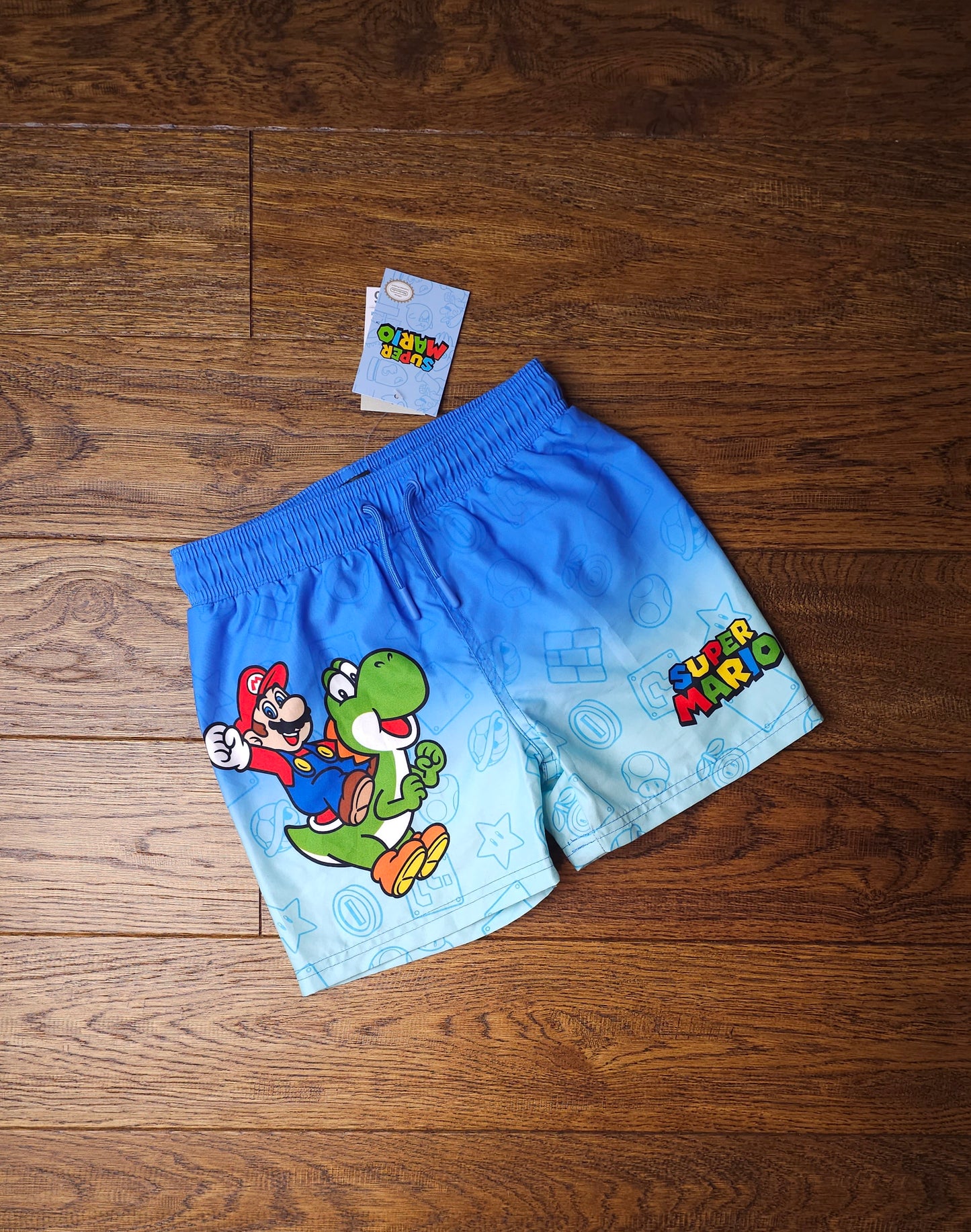 Primark Nintendo Super Mario Swimming Trunks Shorts 3-4 Years