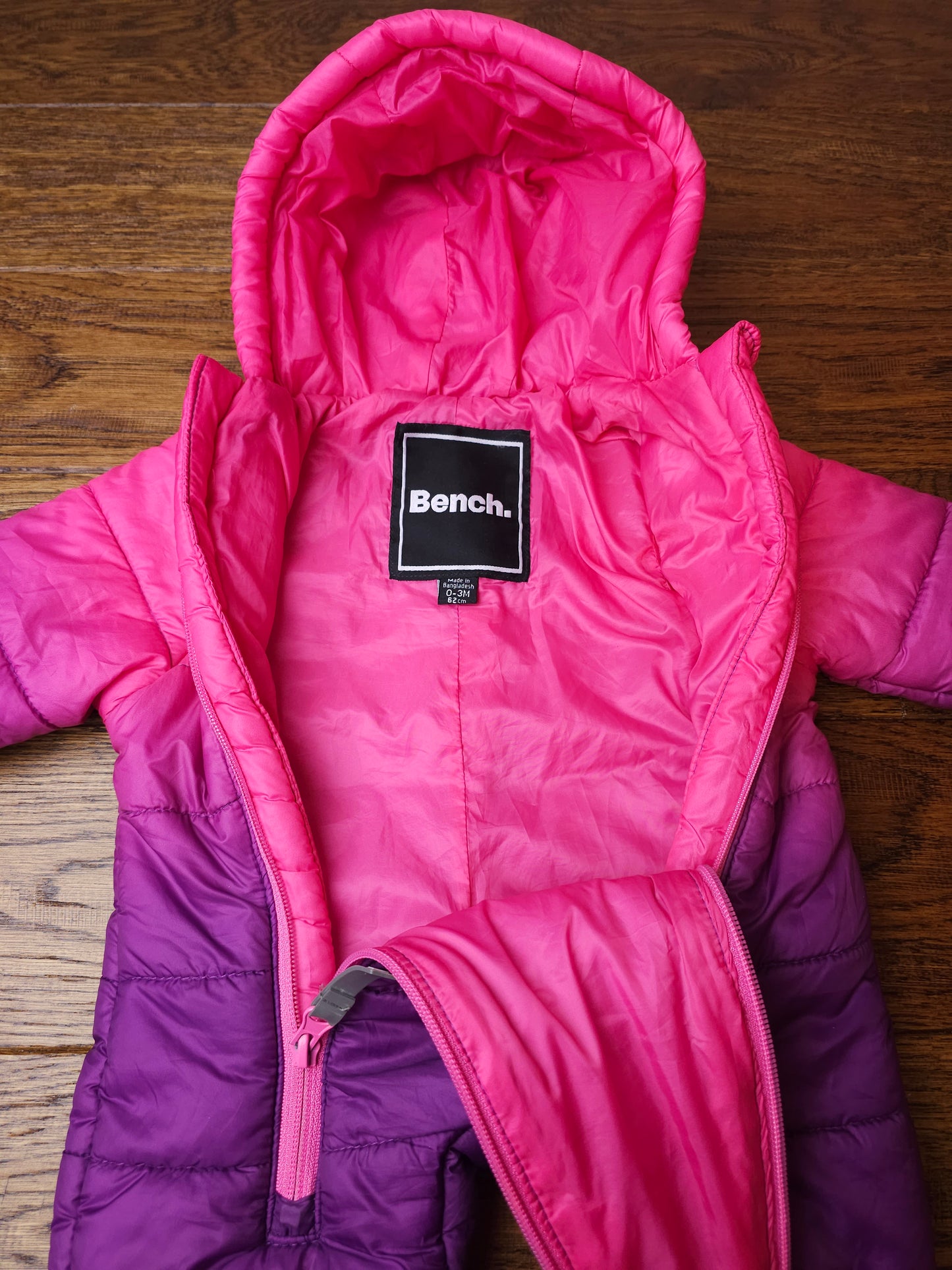Bench Snowsuit Pramsuit 0-3 Months