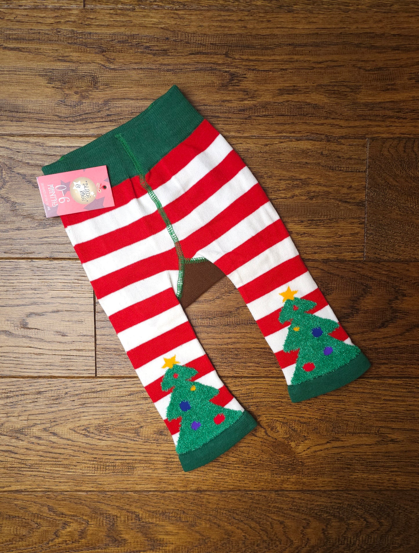 Blade and Rose Elf Christmas Leggings 0-6 Months