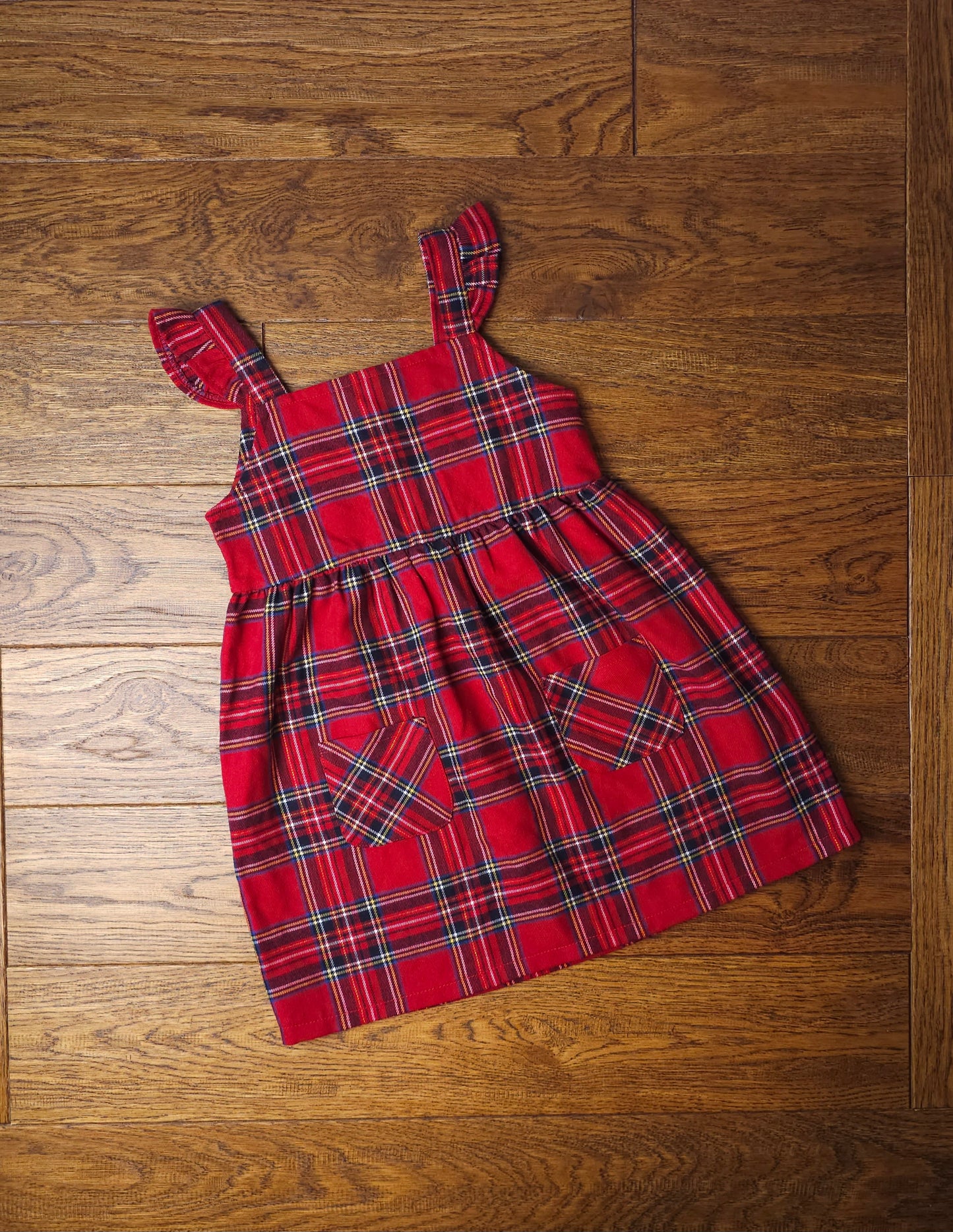 Primark Tartan Dress 4-5 Years M