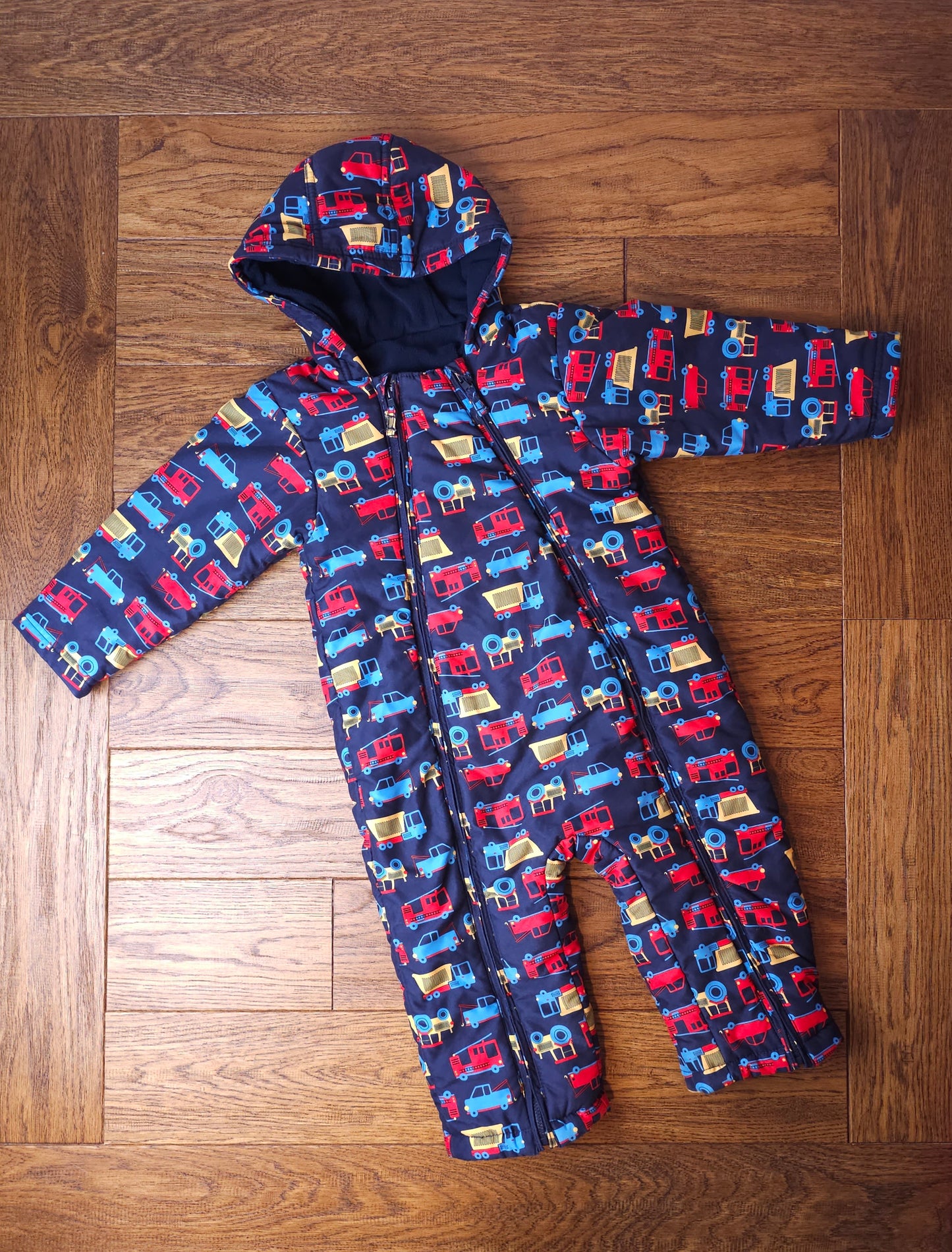 Marks and Spencer Vehicle Snowsuit Pramsuit 2-3 Years
