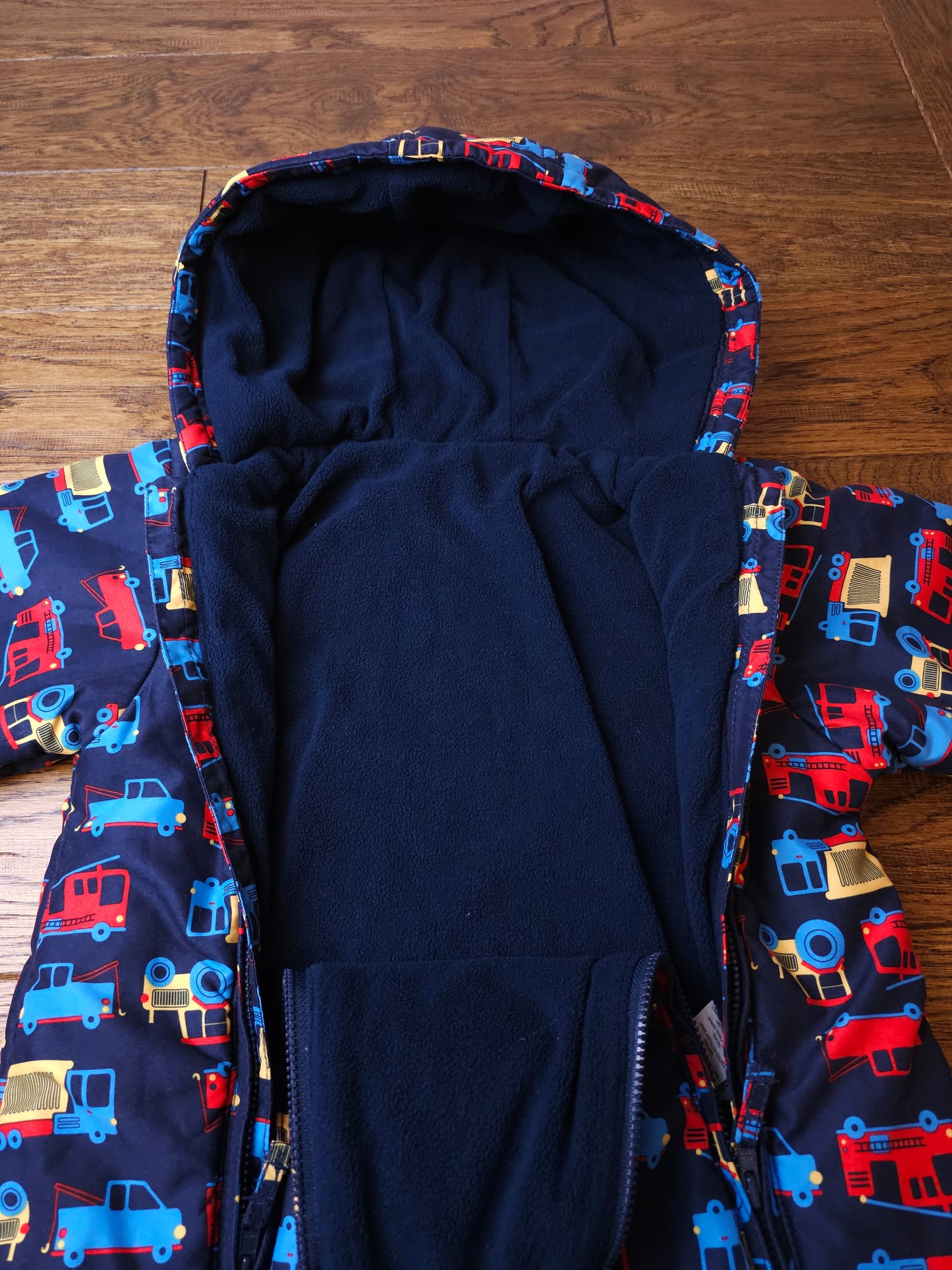 Marks and Spencer Vehicle Snowsuit Pramsuit 2-3 Years