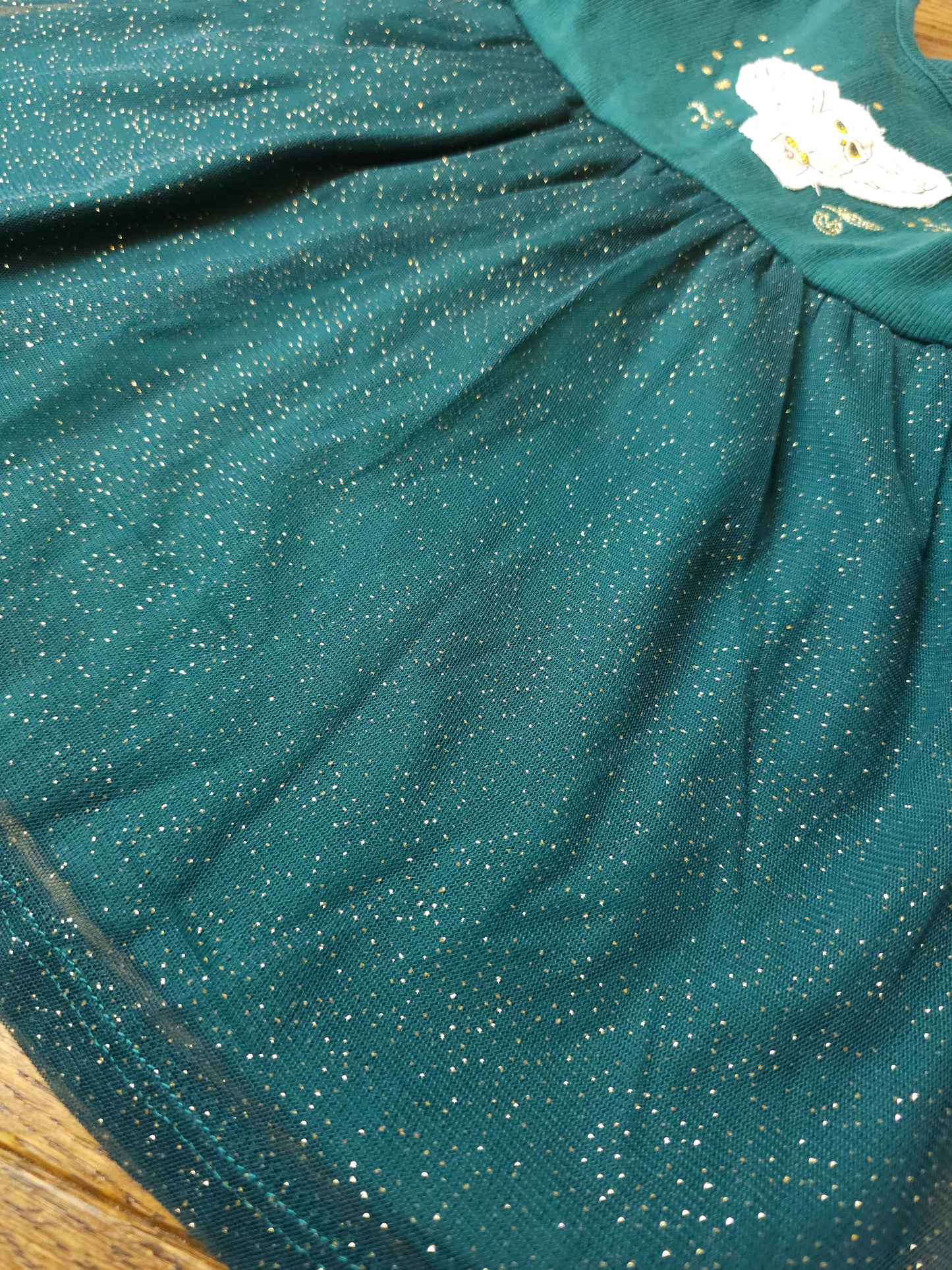 Marks and Spencer Hedwig Harry Potter Glittery Dress 9-12 Months