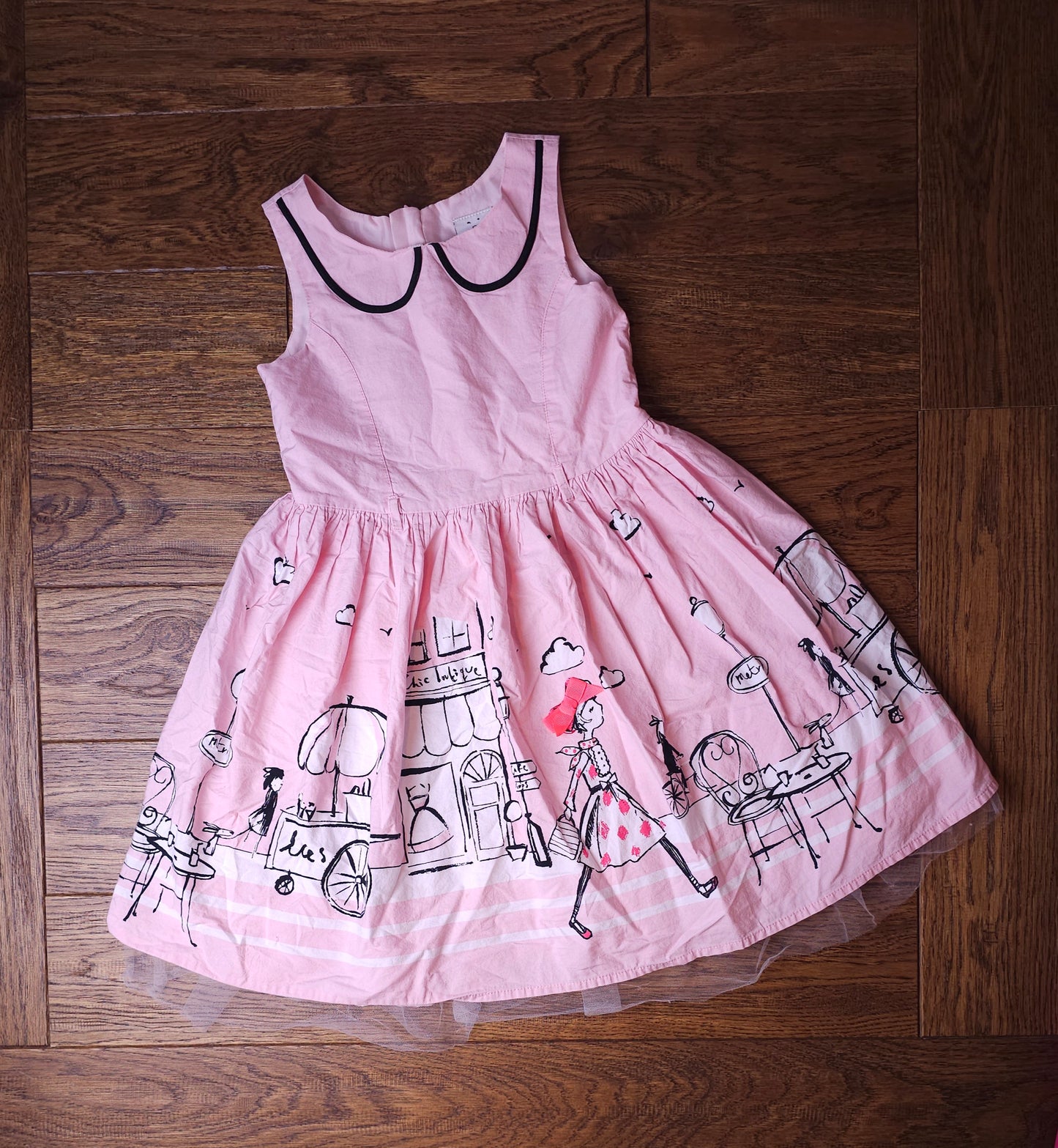 Next French Cafe Boutique Dress 7 Years