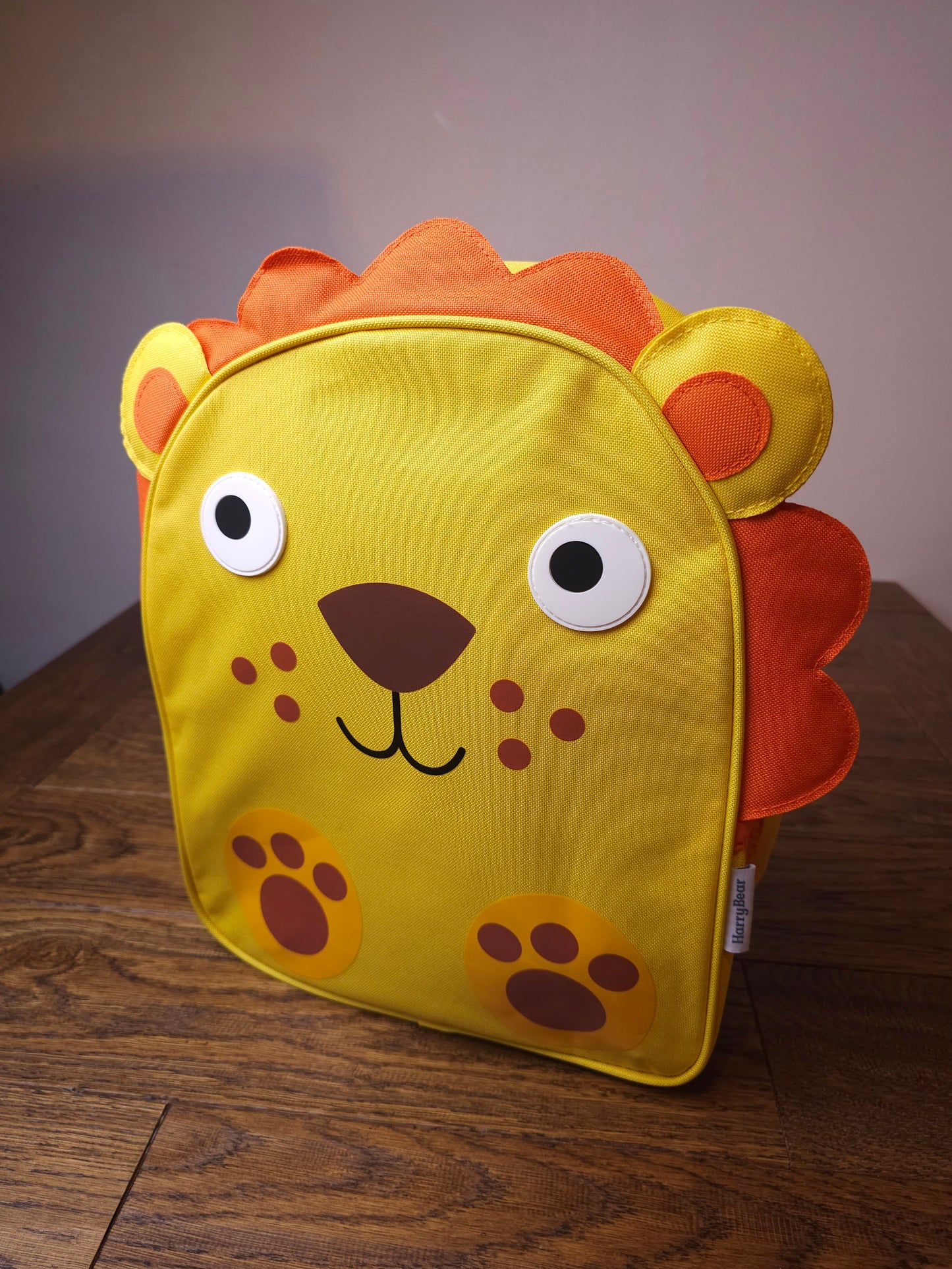 Harry Bear Lion Backpack School Bag
