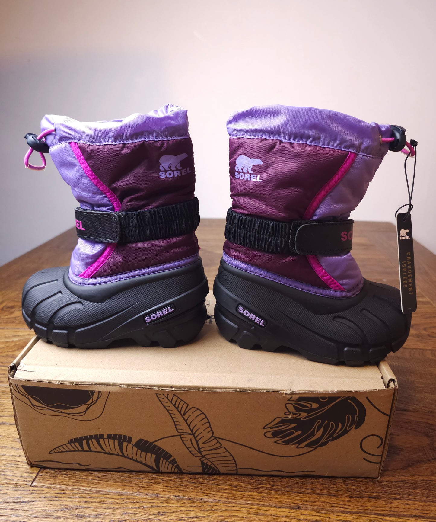 Sorel Flurry Winter Thermal Snow Boots UK 7 Infant