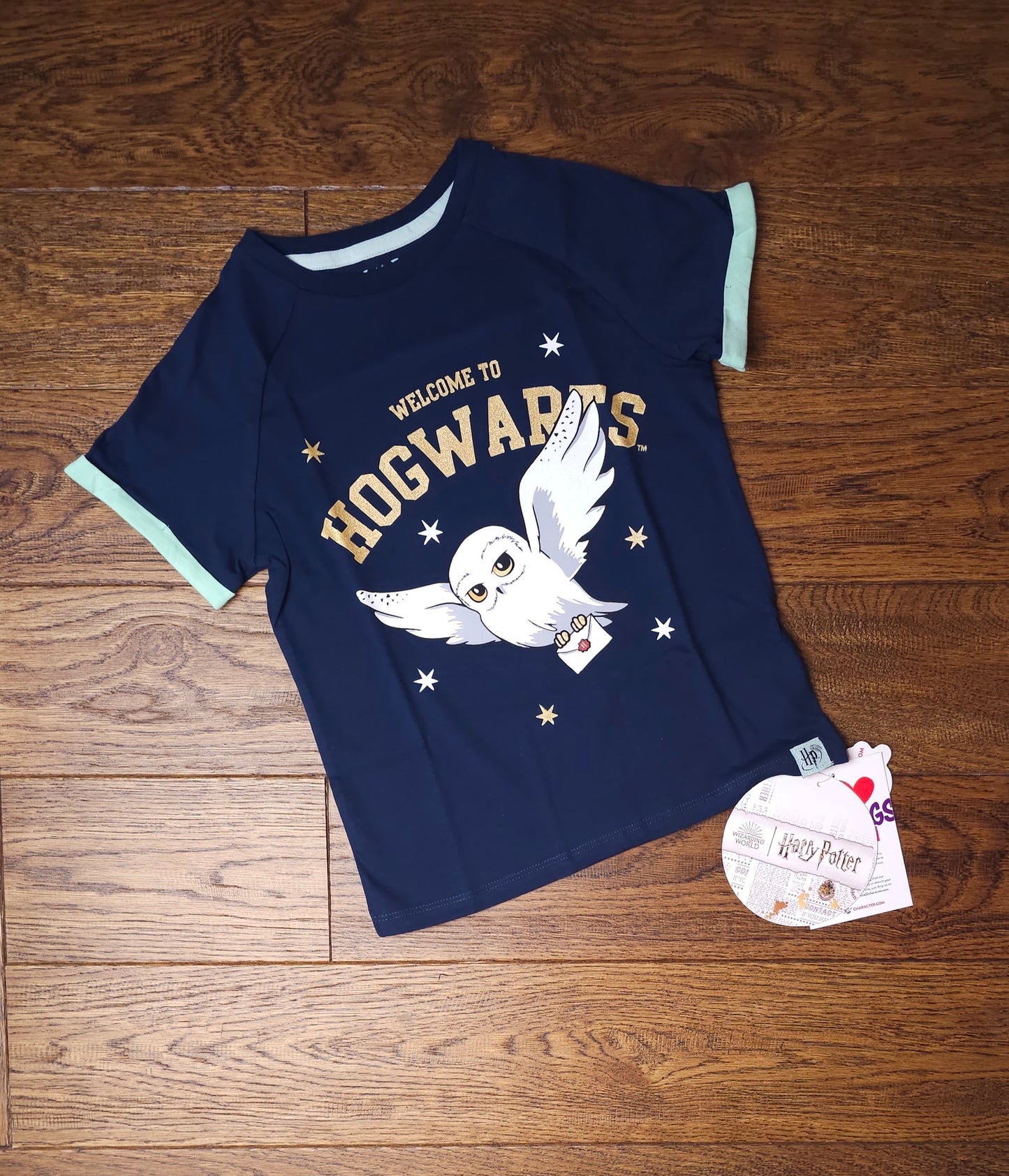 Harry Potter Hogwarts Hedwig T-Shirt 5-6 Years
