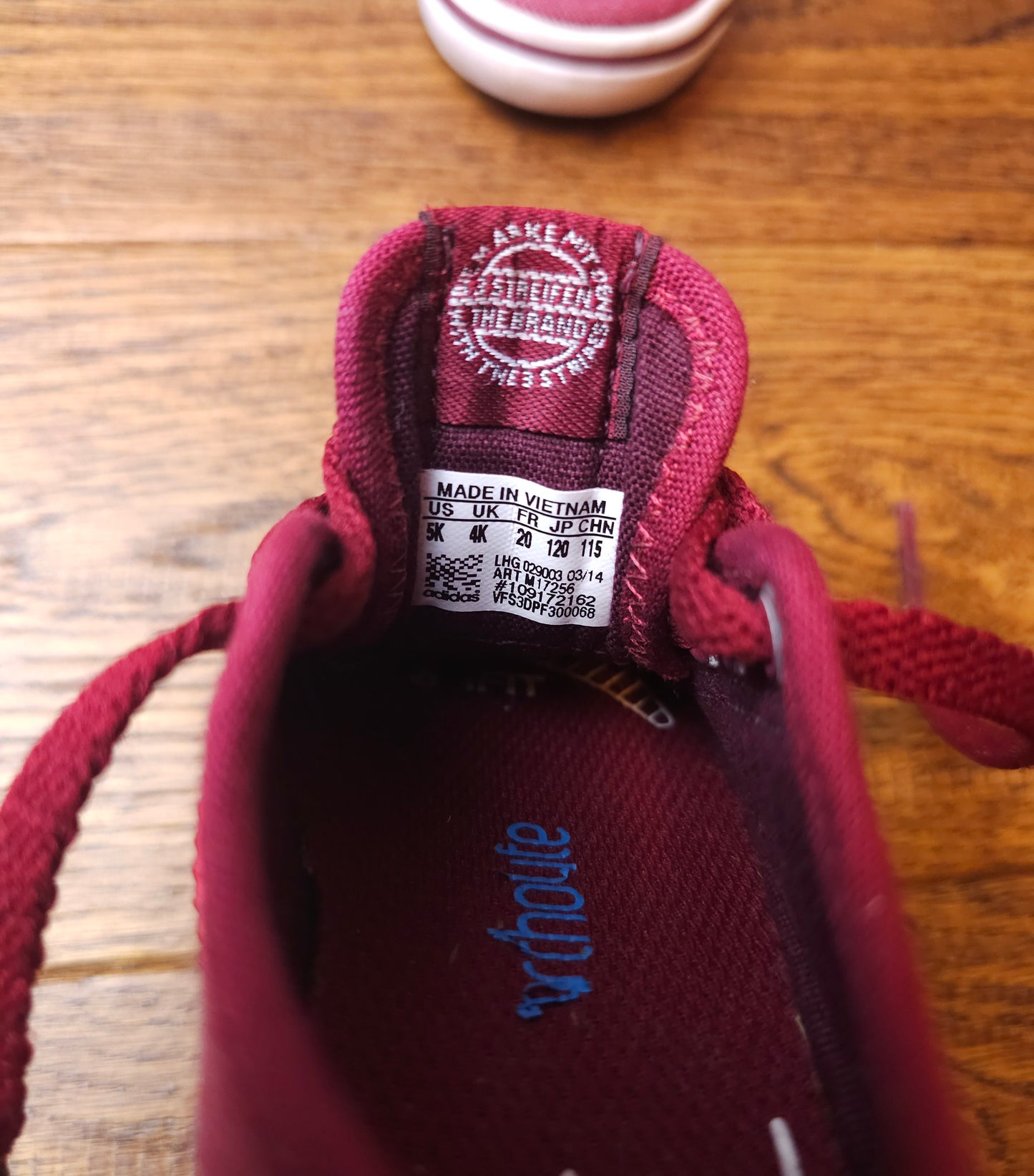 Adidas Originals Nizza Canvas Trainers UK 4 Infant