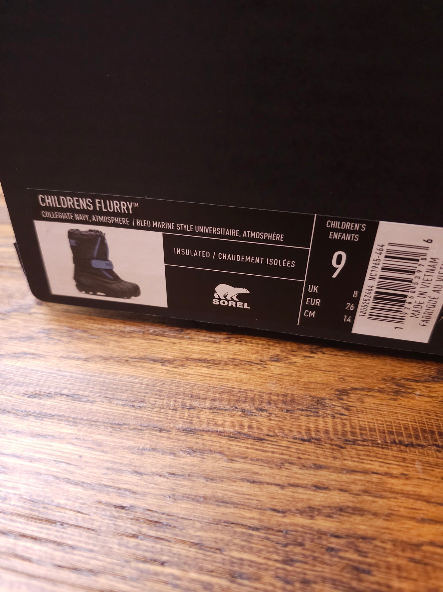 Sorel Flurry Insulated Winter Thermal Snow Boots UK 8 Child