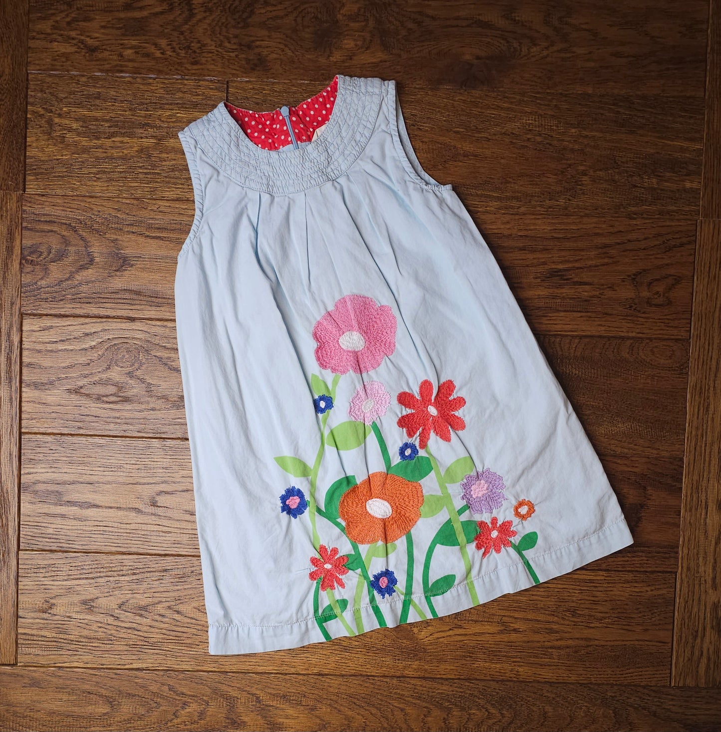 Boden Embroidered Flower Dress 4-5 Years
