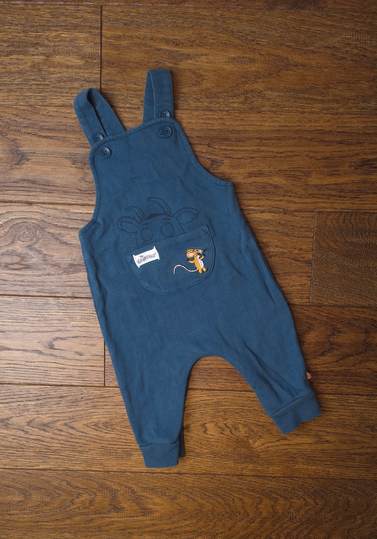 TU Gruffalo Dungarees Romper 3-6 Months.