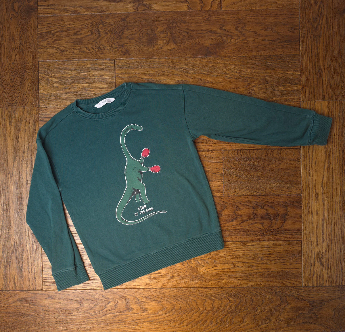 Mango King Of The Ring Boxing Dinosaur Jumper 8 Years.