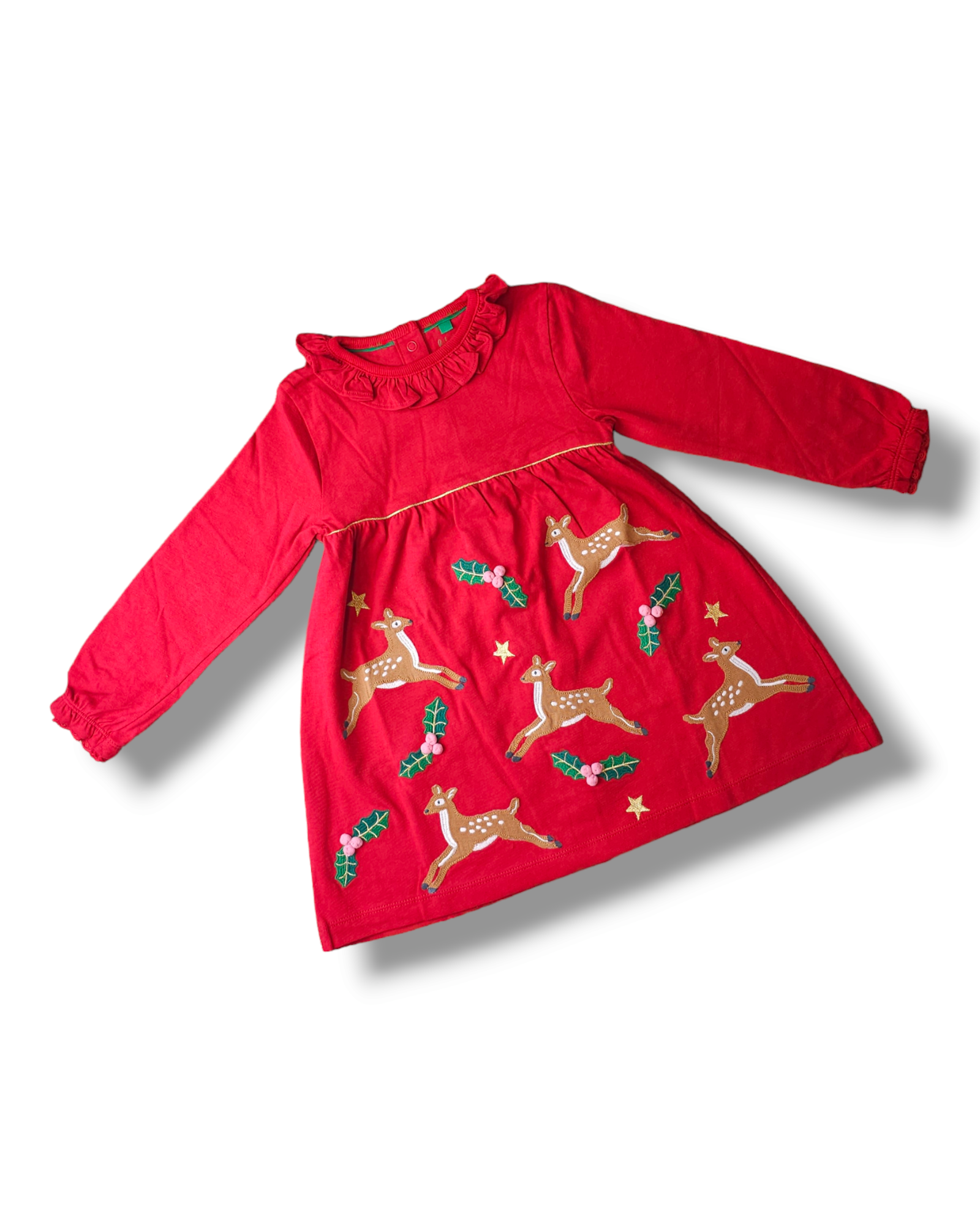 Boden top reindeer dress