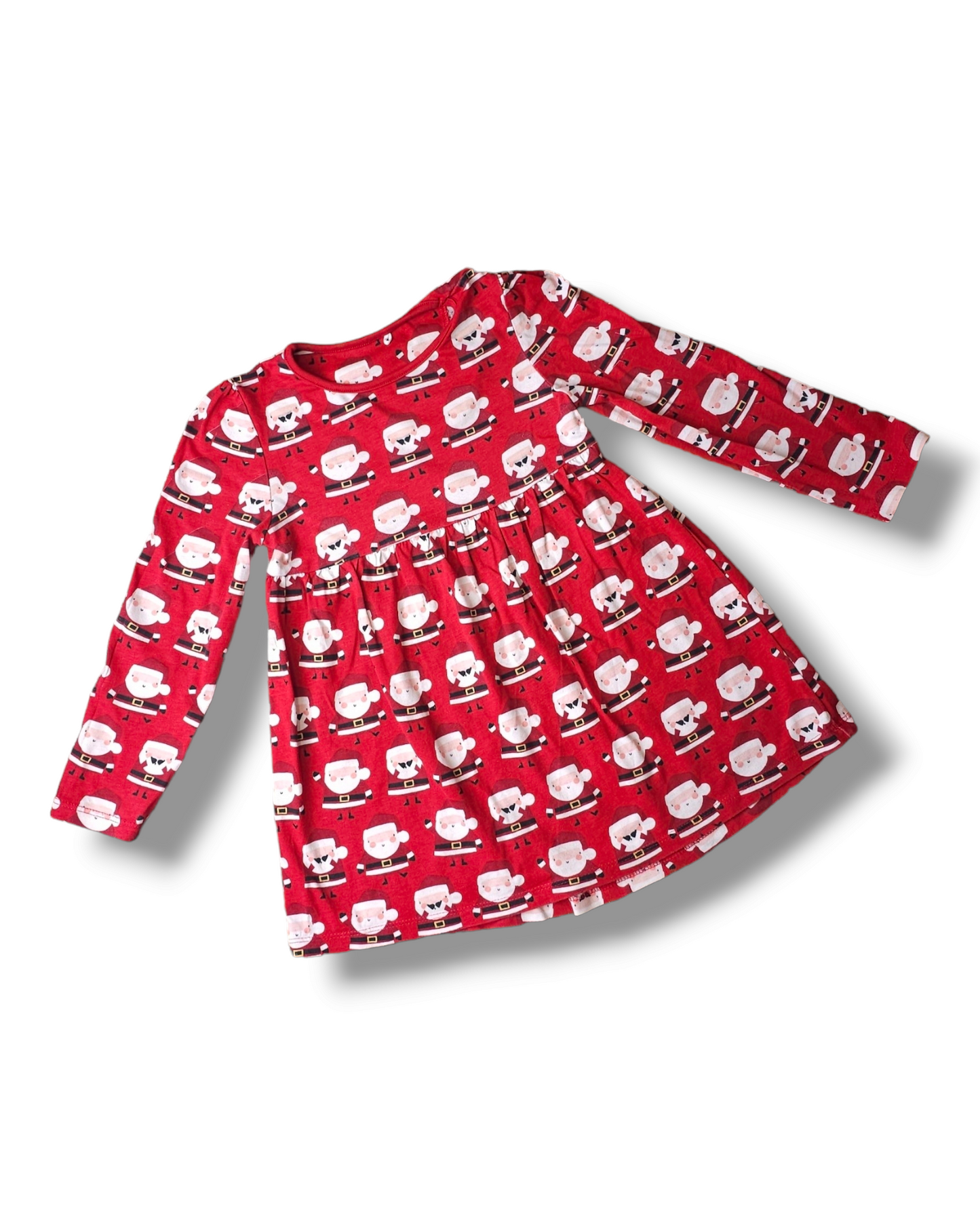 Mini Club Santa Christmas Dress 18-24 Months, 2-3 Years, 4-5 Years