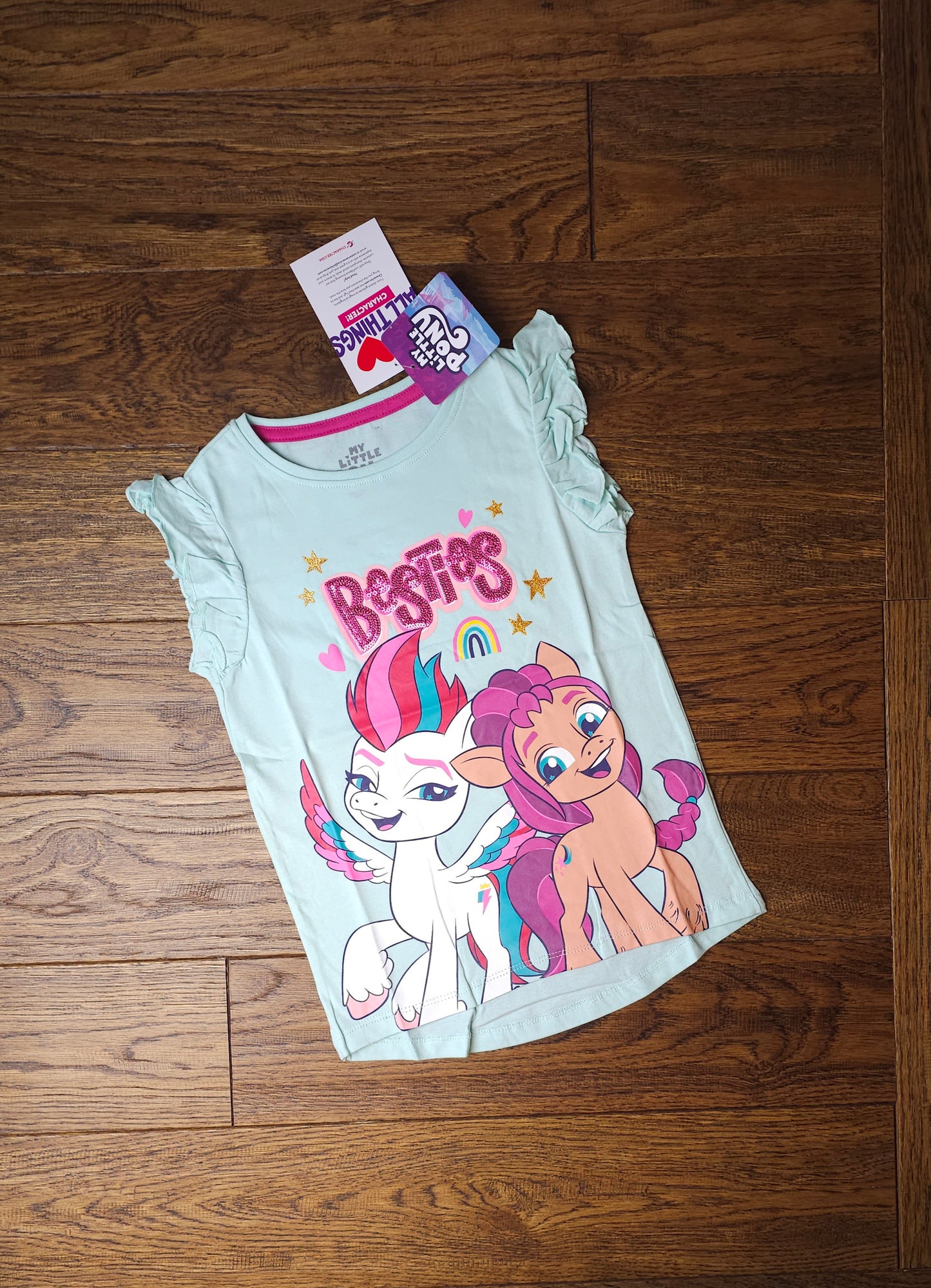 Official My Little Pony Besties T-Shirt Top 3-4 Years, 4-5 Years, 5-6 Years
