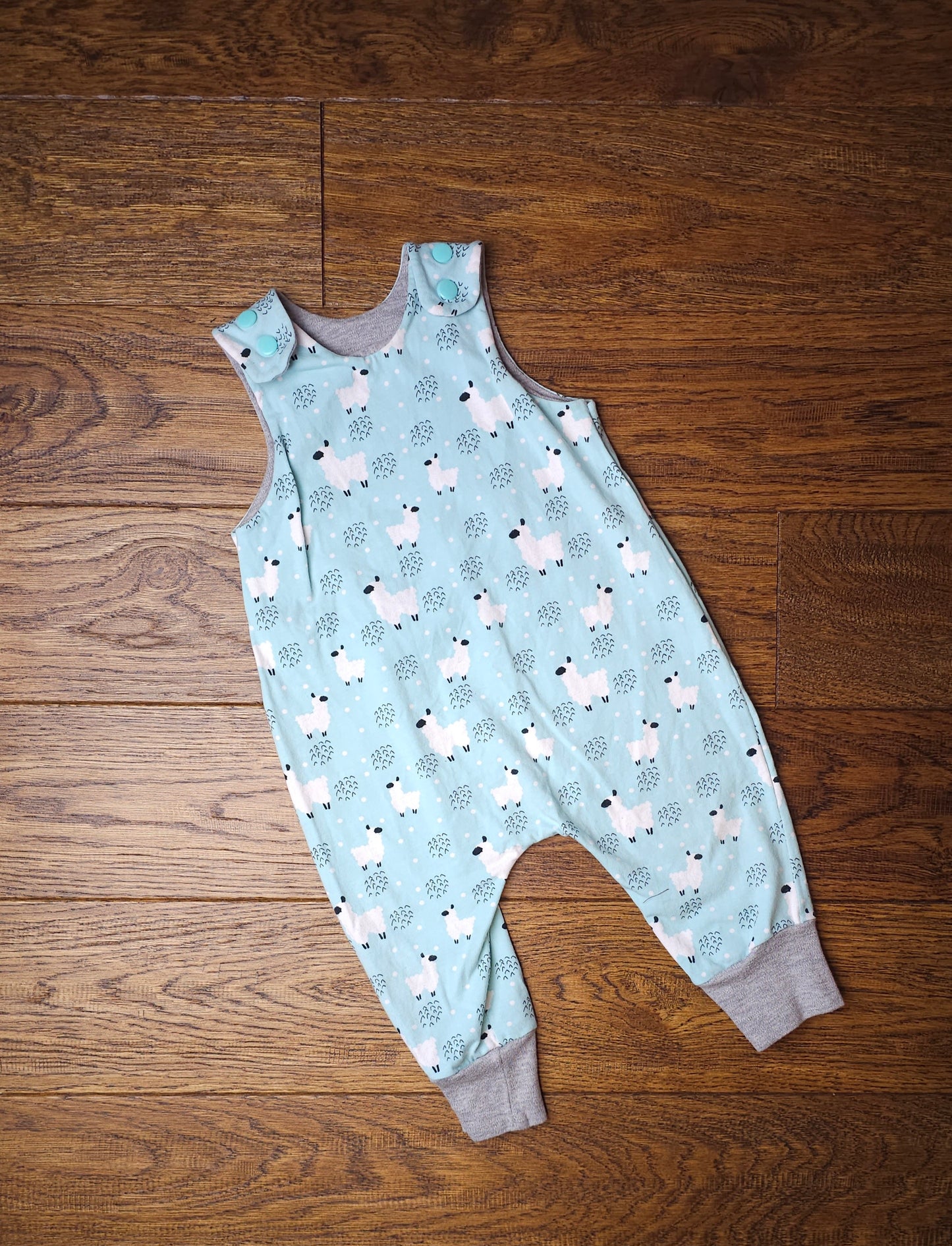 Handmade Sheep Romper 3-6 Months