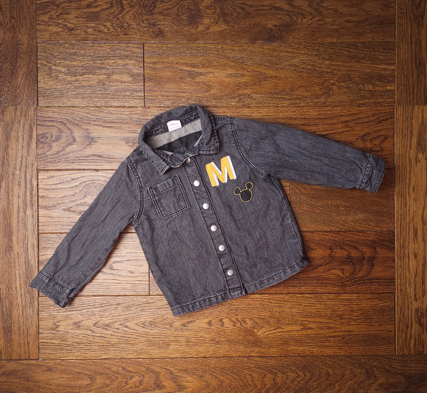 Tesco Disney Mickey Mouse Denim Jacket 12-18 Months