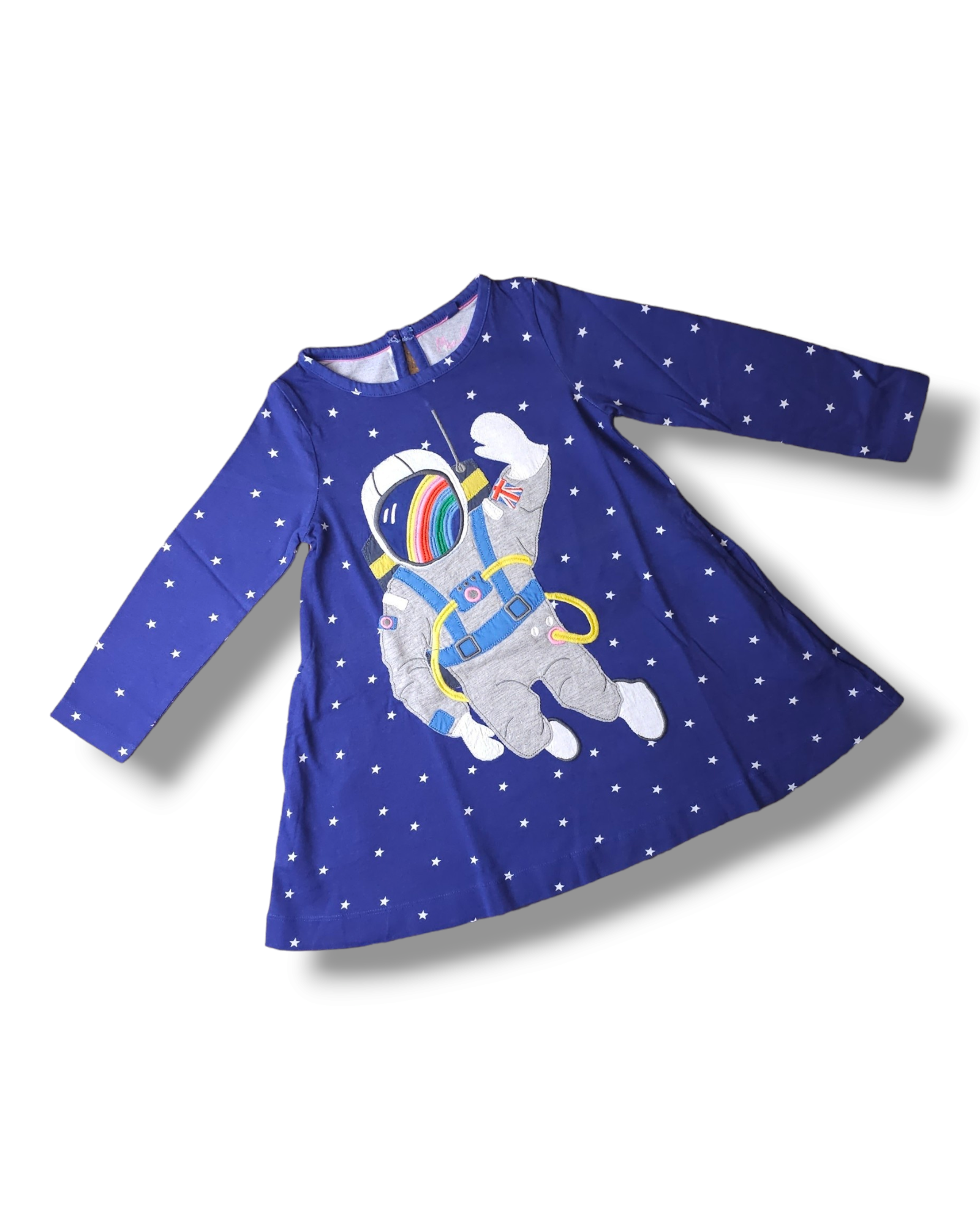 Boden Astronaut Space Dress 3 4 Years 4 5 Years 5 6 Years