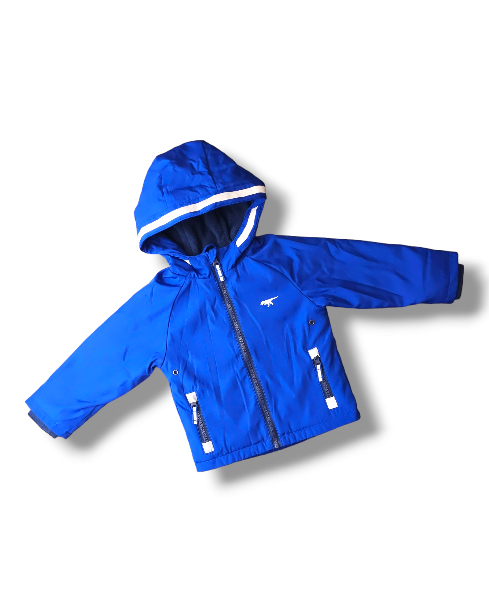 Bluezoo Fleece Lined Dinosaur Jacket 18 24 Months Rednewt Kids