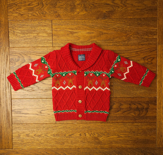 Next Rudolph Christmas Cardigan