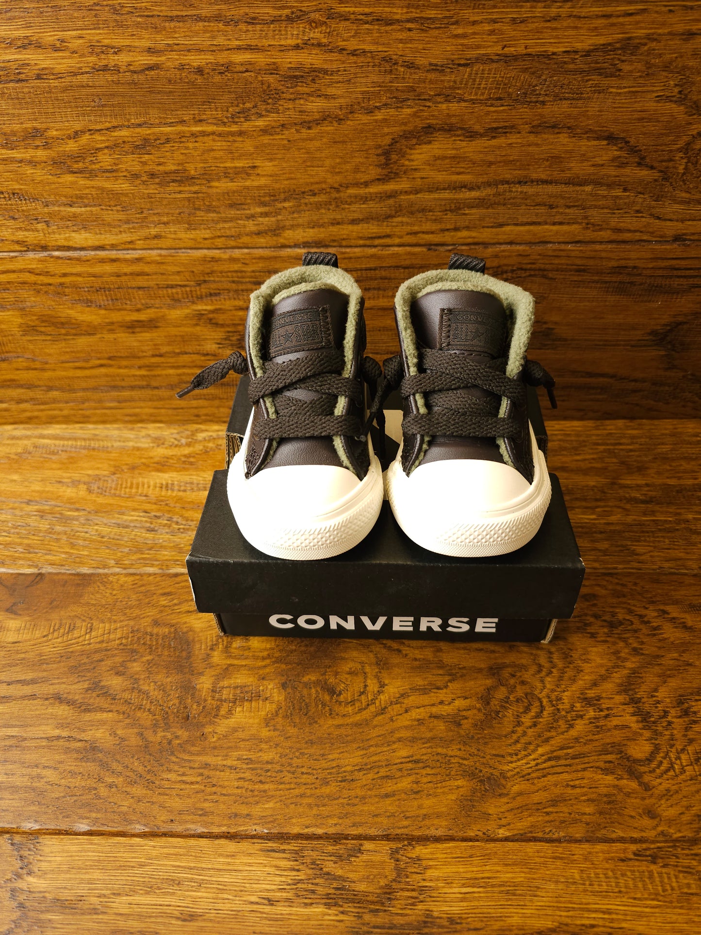 Converse All Star Leather Street Boots UK 2 Infant, UK 3 Infant, UK 5 Infant