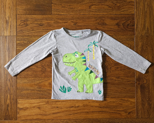 Blue Zoo Dinosaur Long Sleeve Top