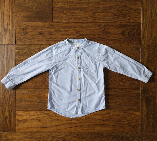 Next Grandad Collar Shirt