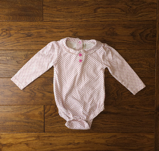 Jojo Maman Bebe Collared Bodysuit 12-18 Months