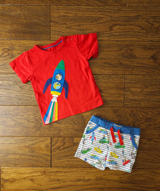 Boden Shorts and T-Shirt Set