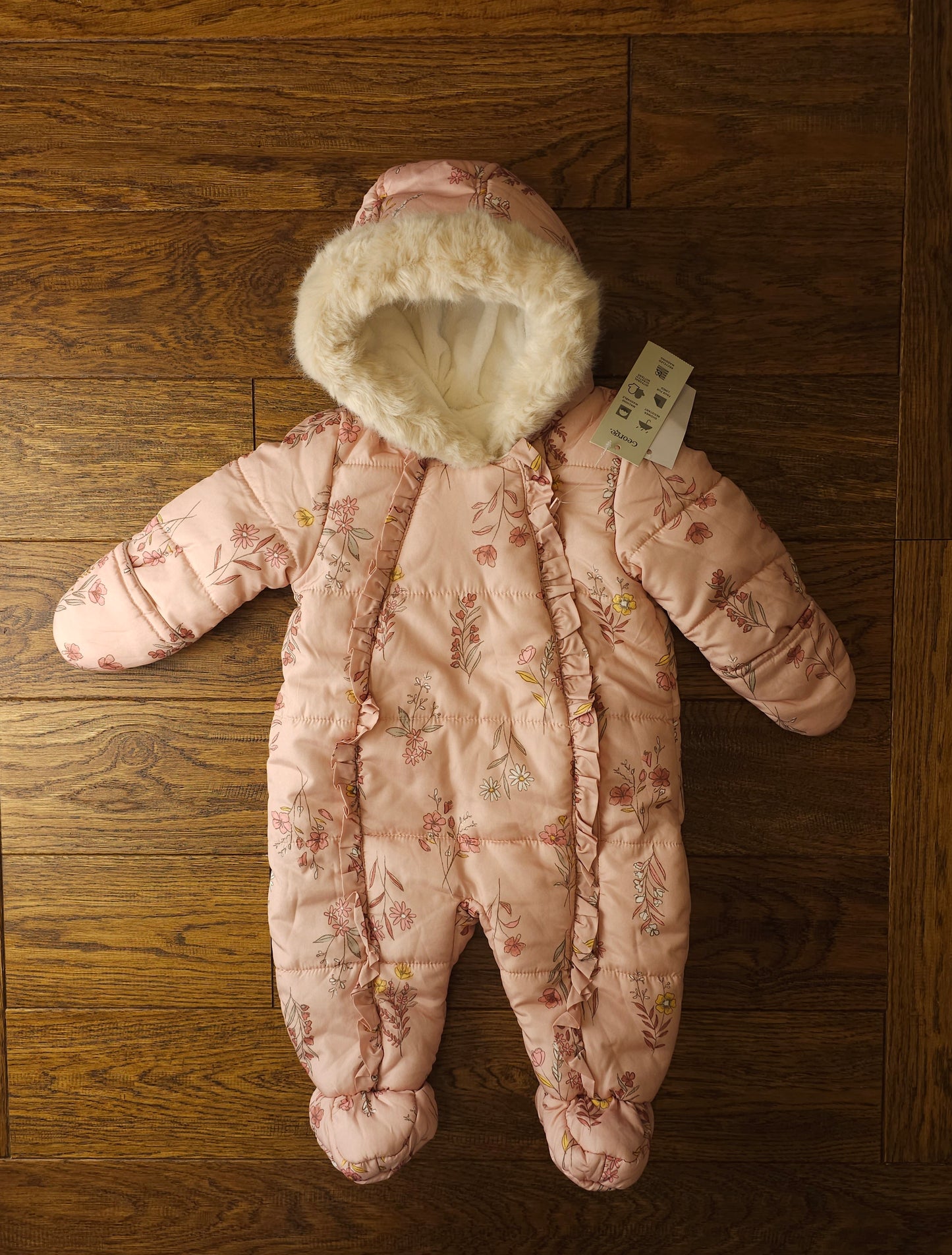 George Floral Snowsuit Pramsuit