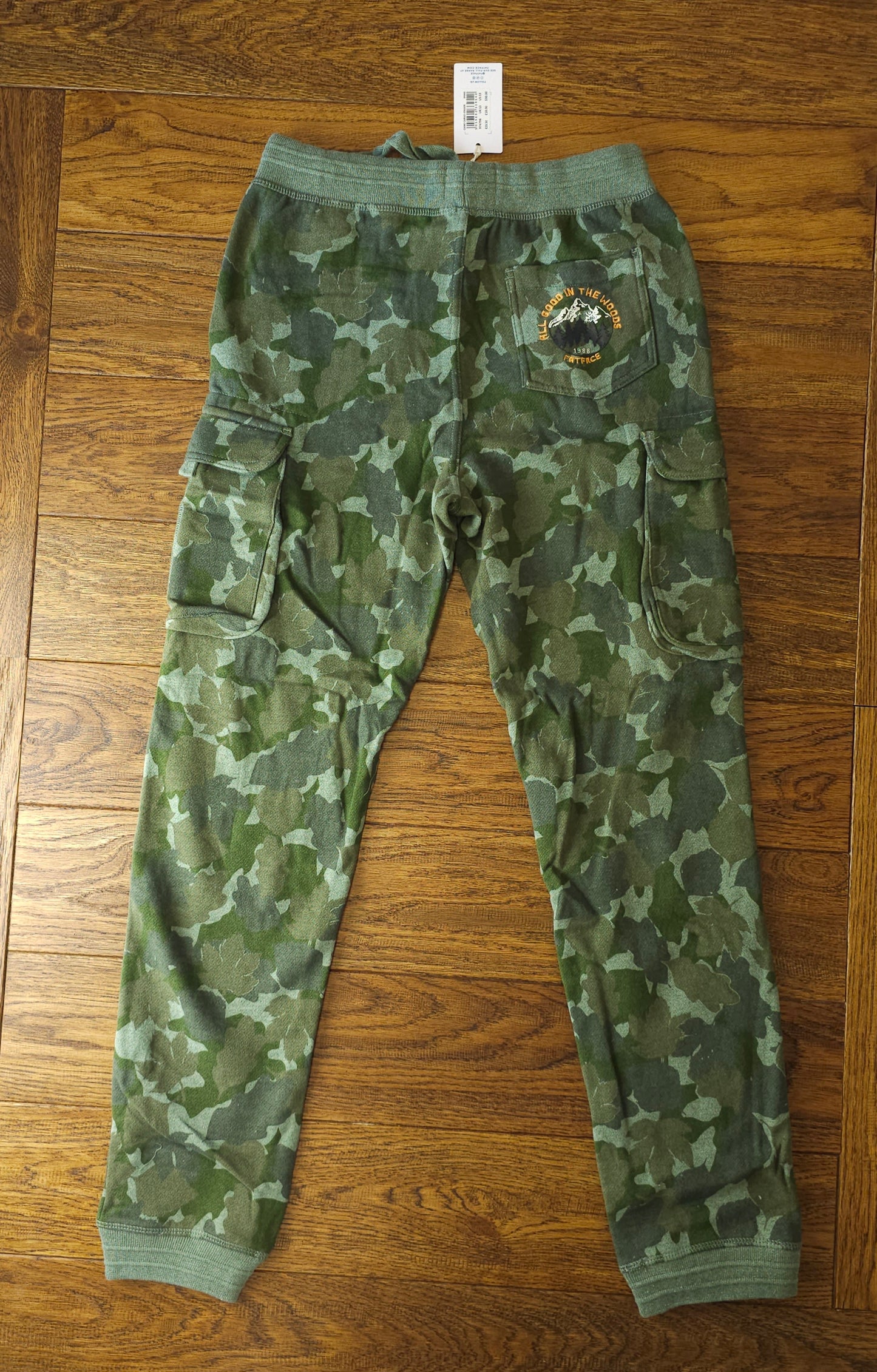 FatFace Camo Cargo Jogging Bottoms