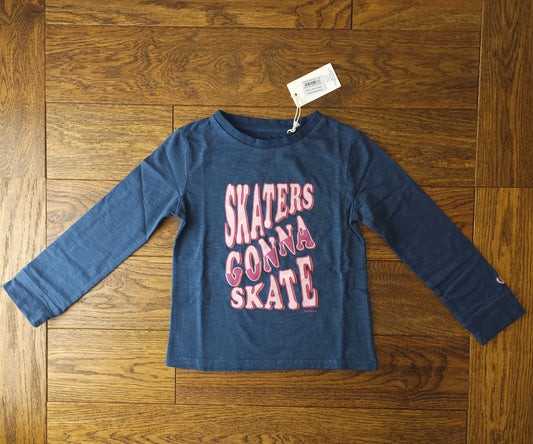 FatFace Skaters Gonna Skate Long Sleeve Top