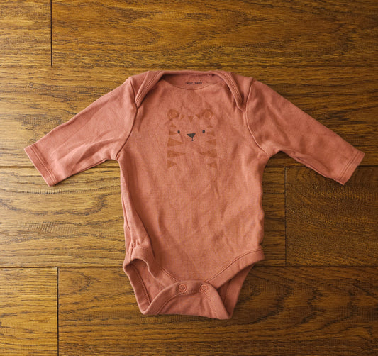 Next Tiger Long Sleeve Bodysuit 0-1 Month